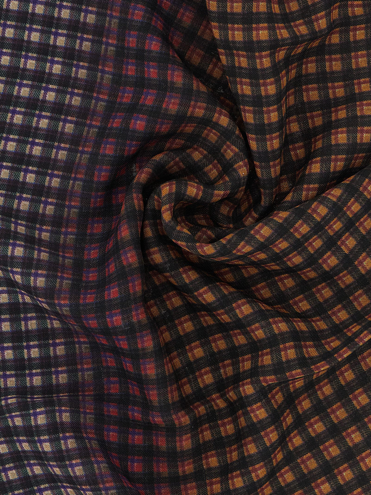 Dries Van Noten Multicolor Wool Scarf