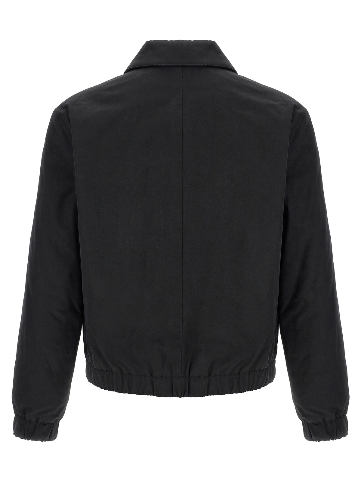 Ami Paris Black Cotton Bomber