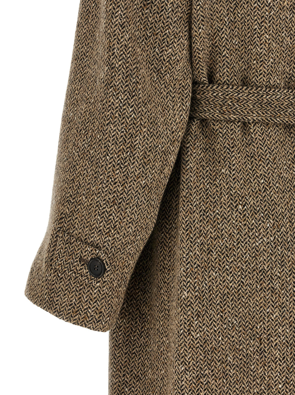 Brunello Cucinelli Brown Virgin Wool Coat
