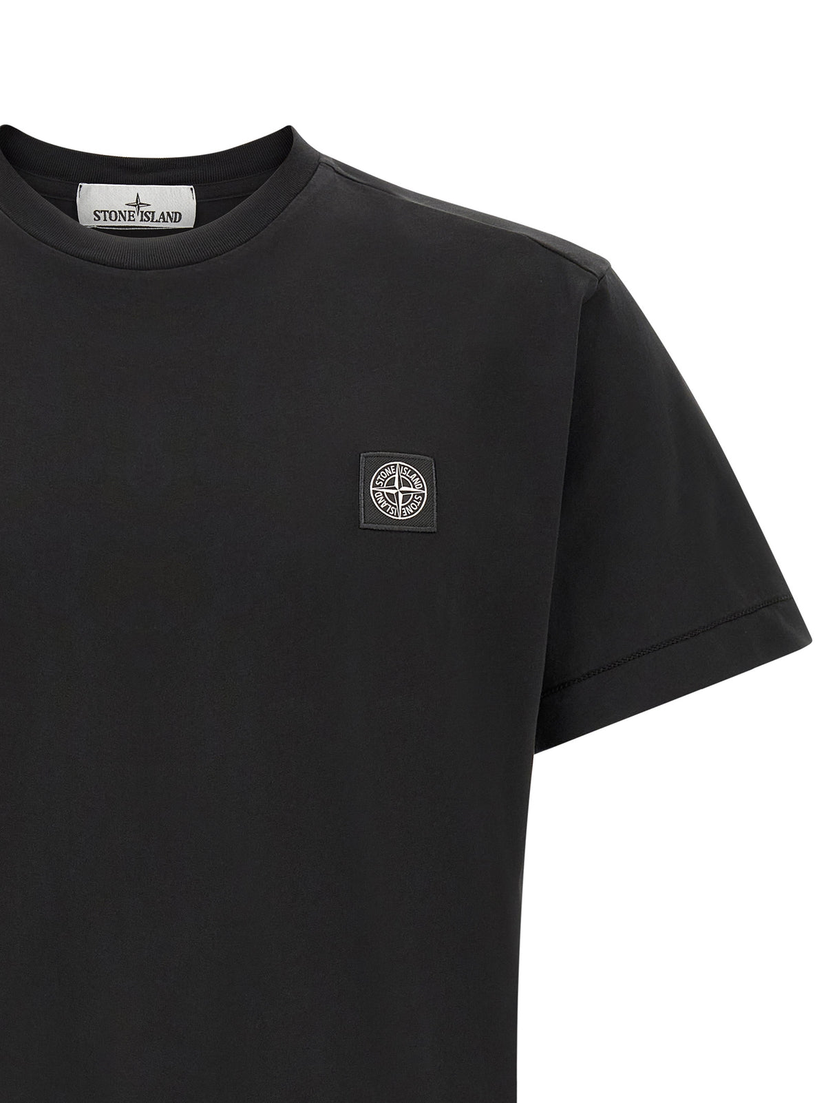 Stone Island Black Cotton Sportswear