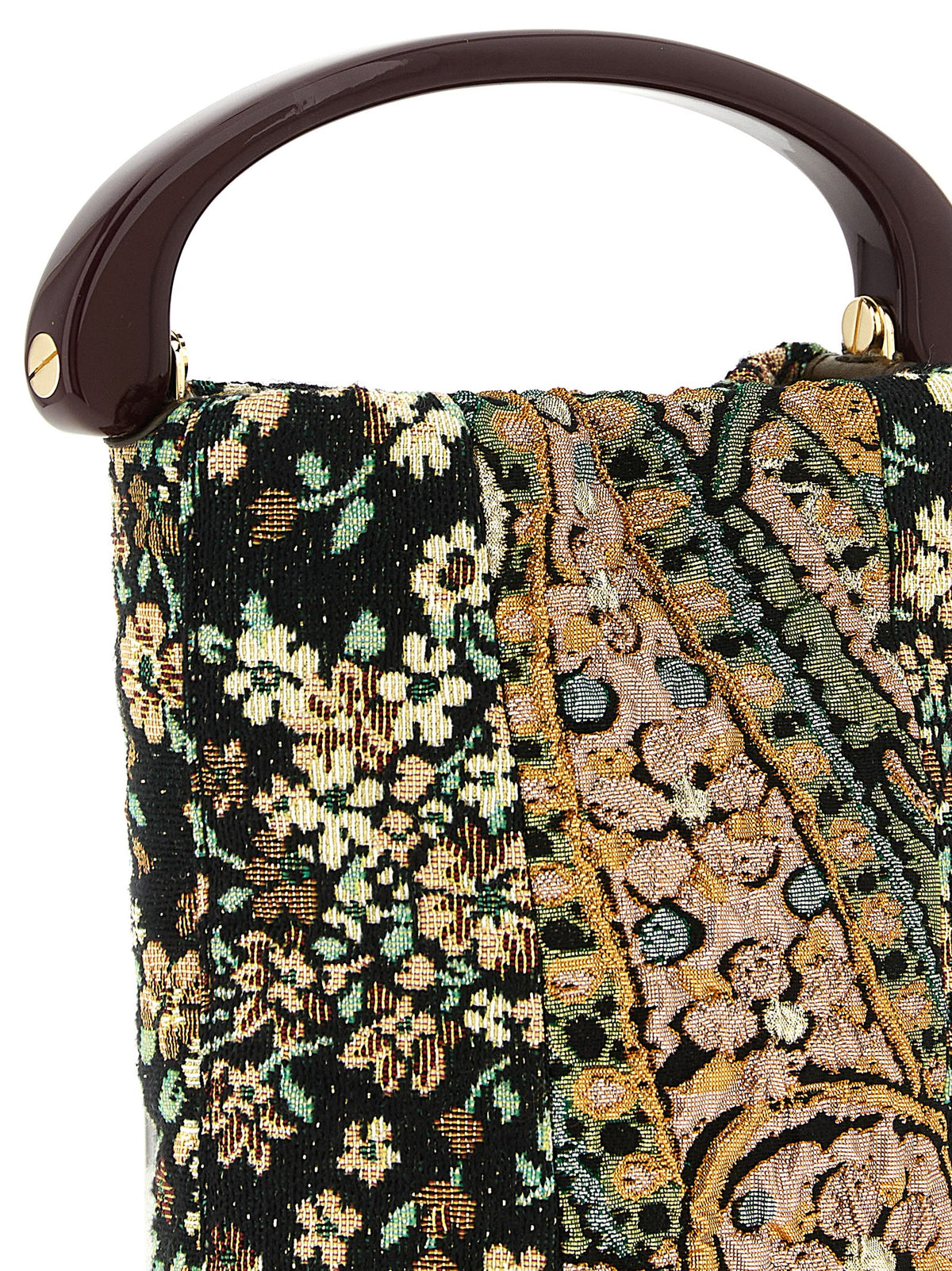Dries Van Noten Multicolor Polyester Handbag