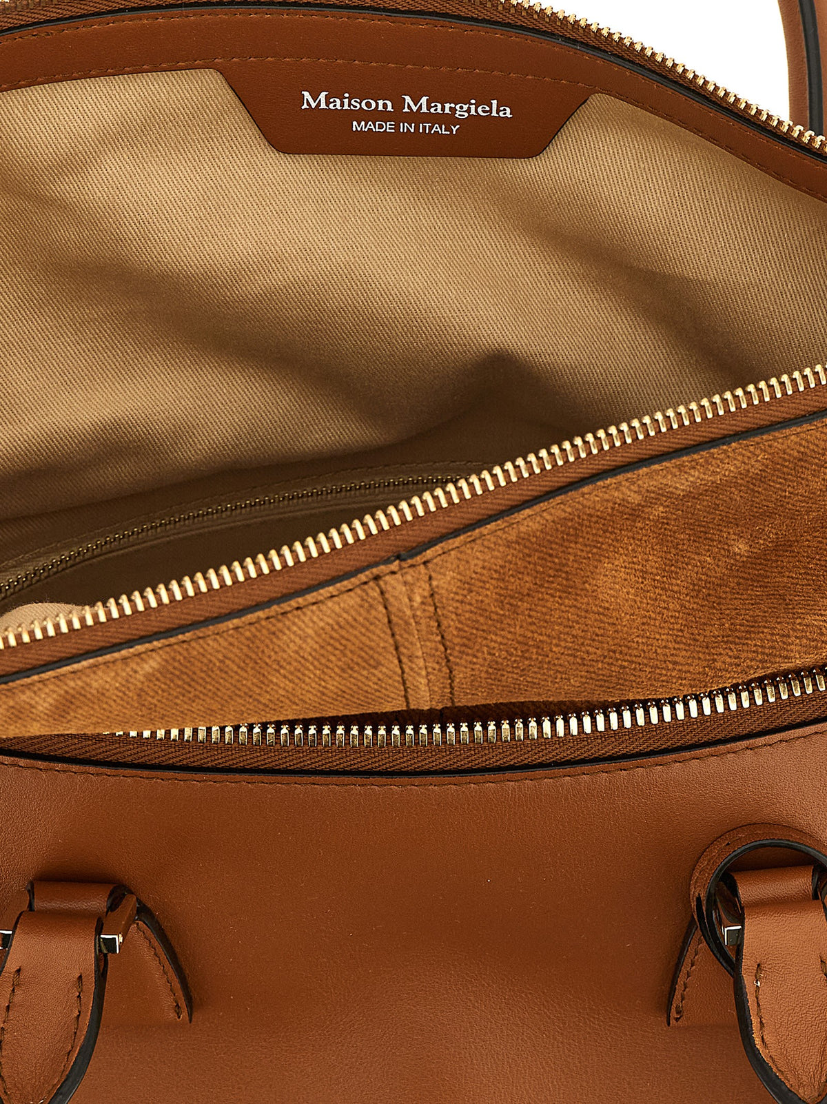 Maison Margiela Brown Calfskin Shoulder Bag