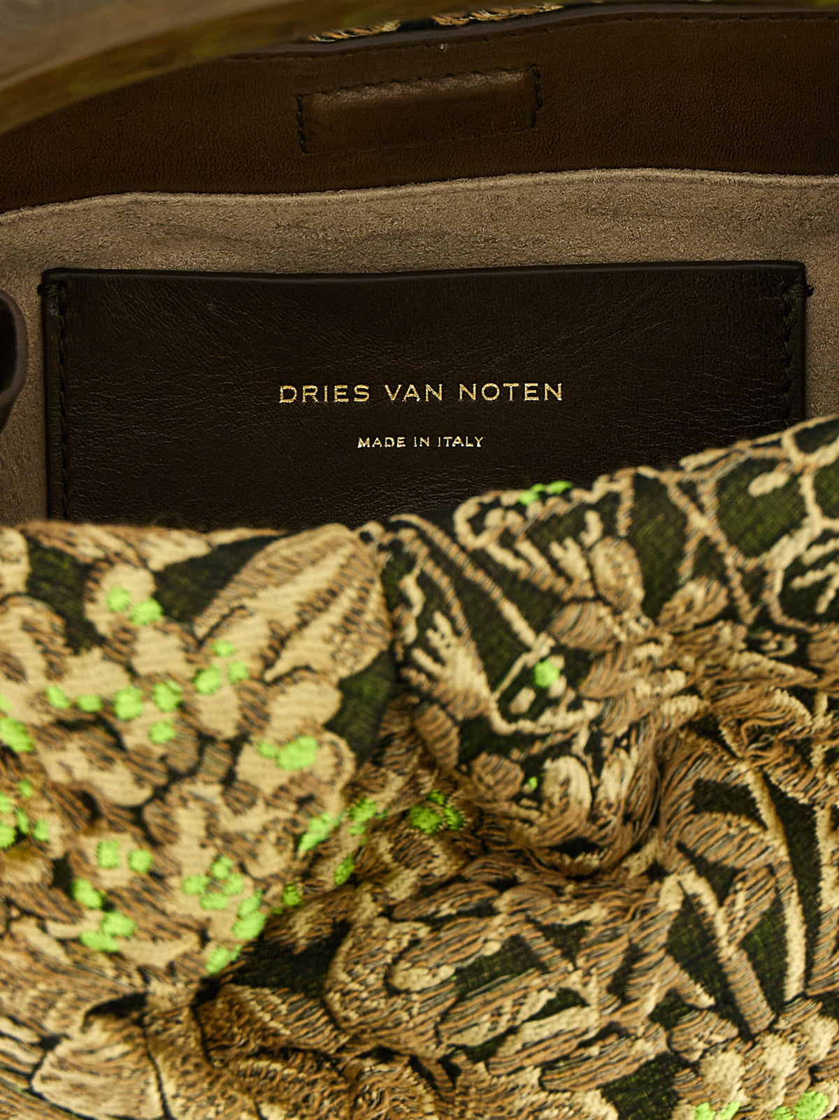 Dries Van Noten Multicolor Polyester Handbag