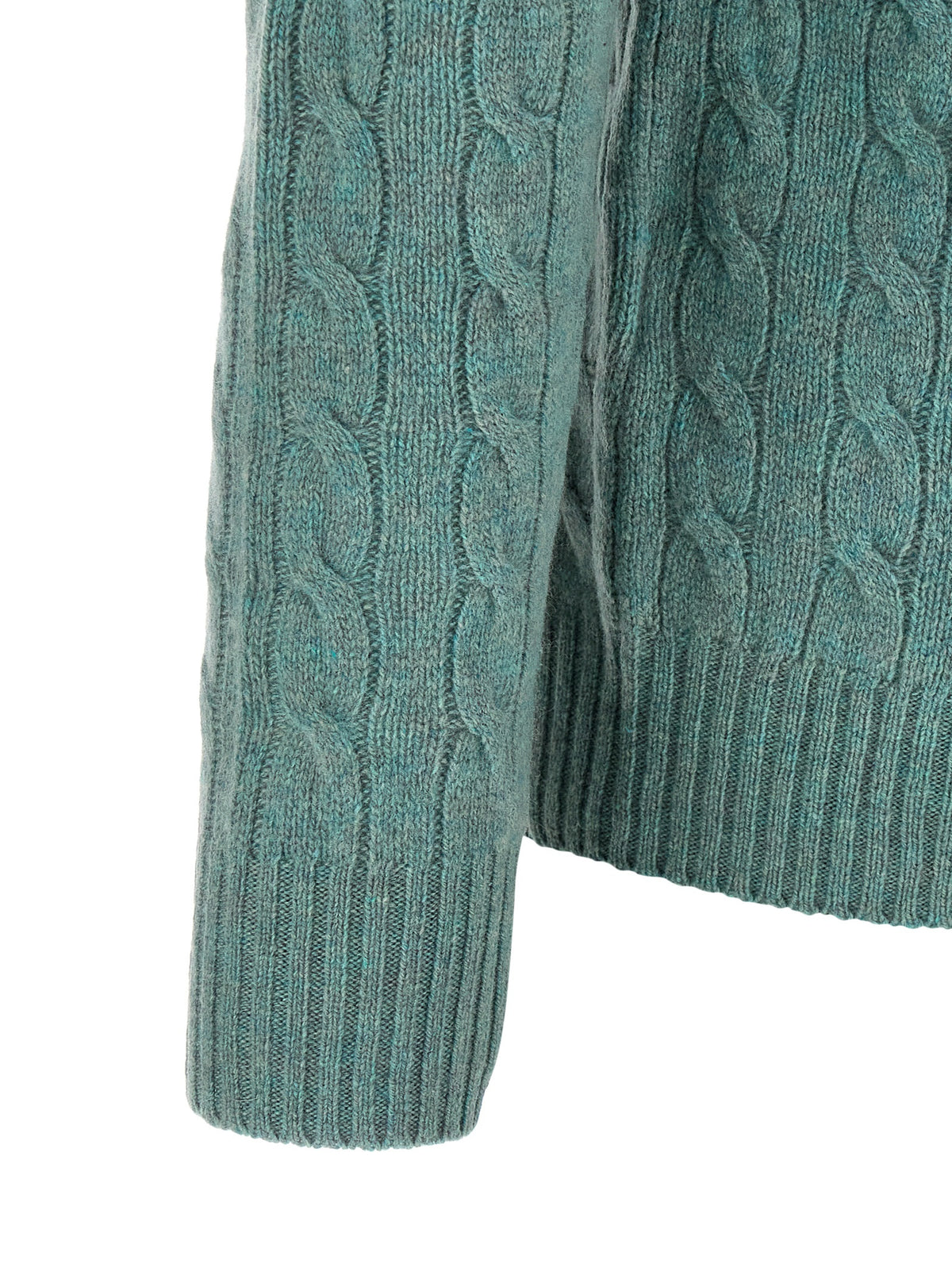 Polo Ralph Lauren Bicolor Wool Cardigan