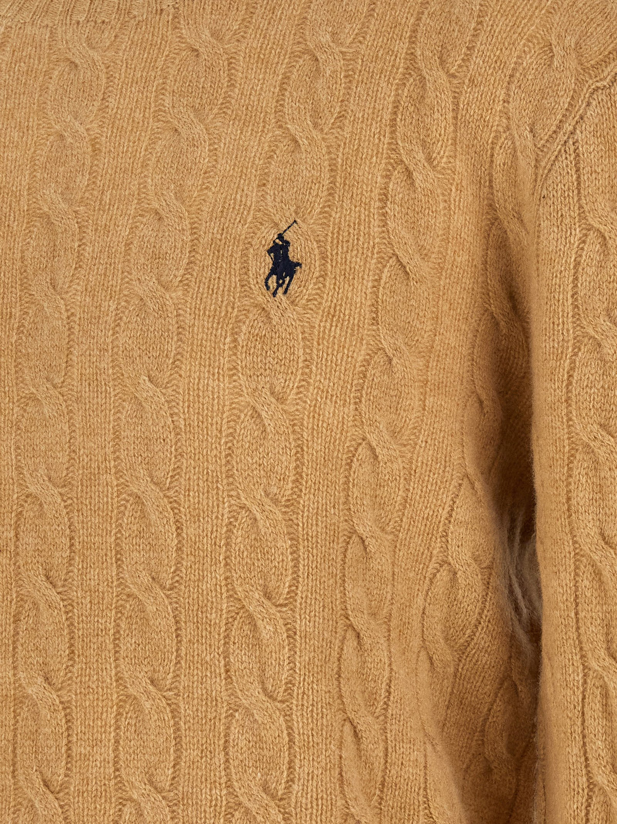 Polo Ralph Lauren Beige Wool Cardigan