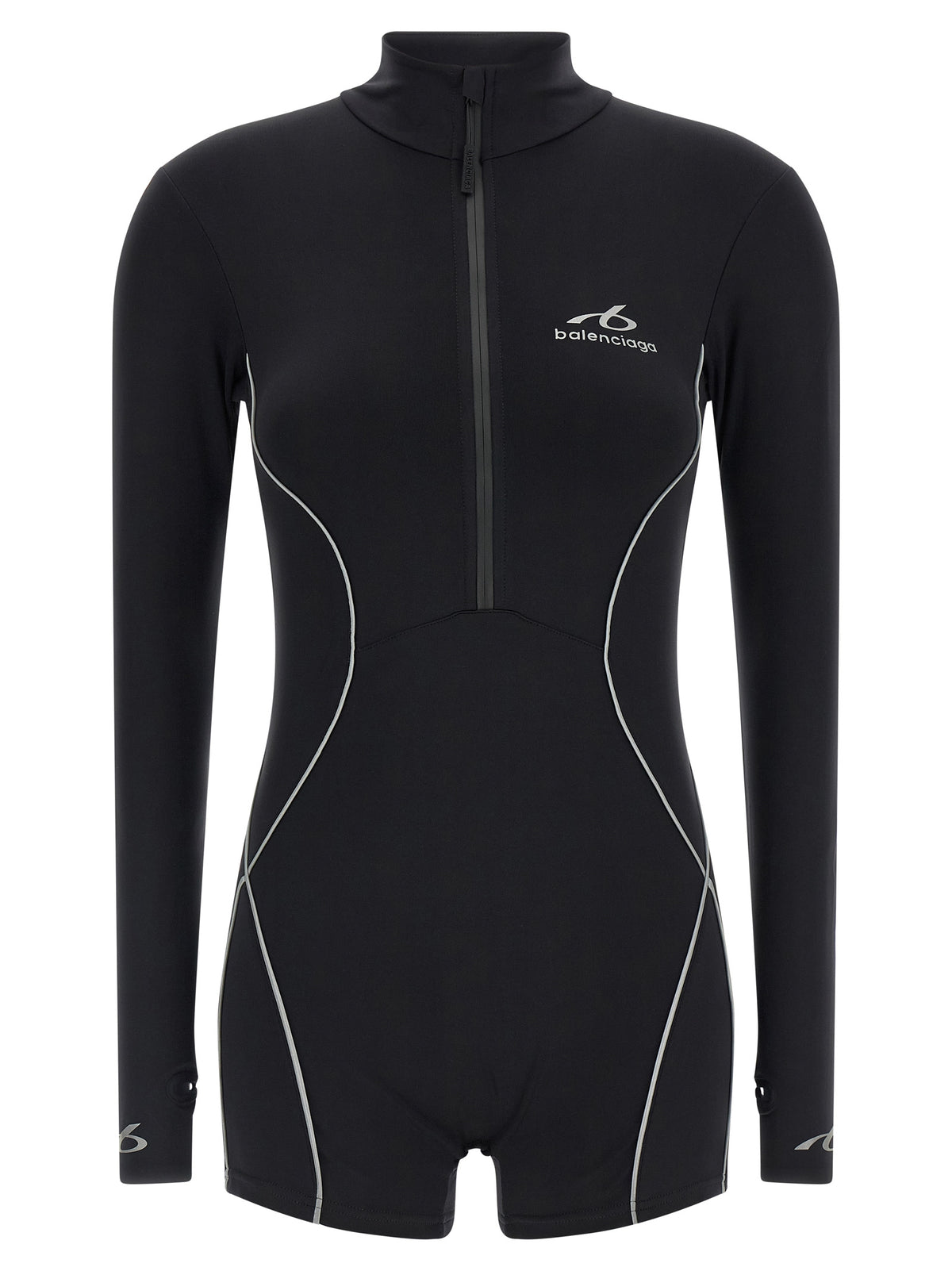 Balenciaga Black Polyamide Bodysuit