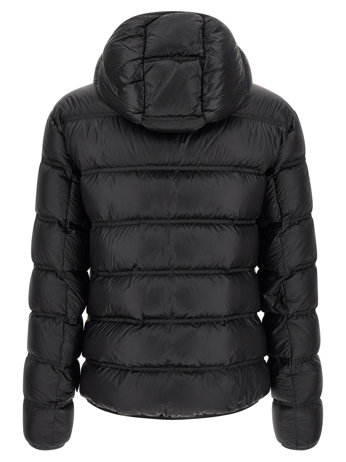Moncler Black Polyamide Full-Length Jacket
