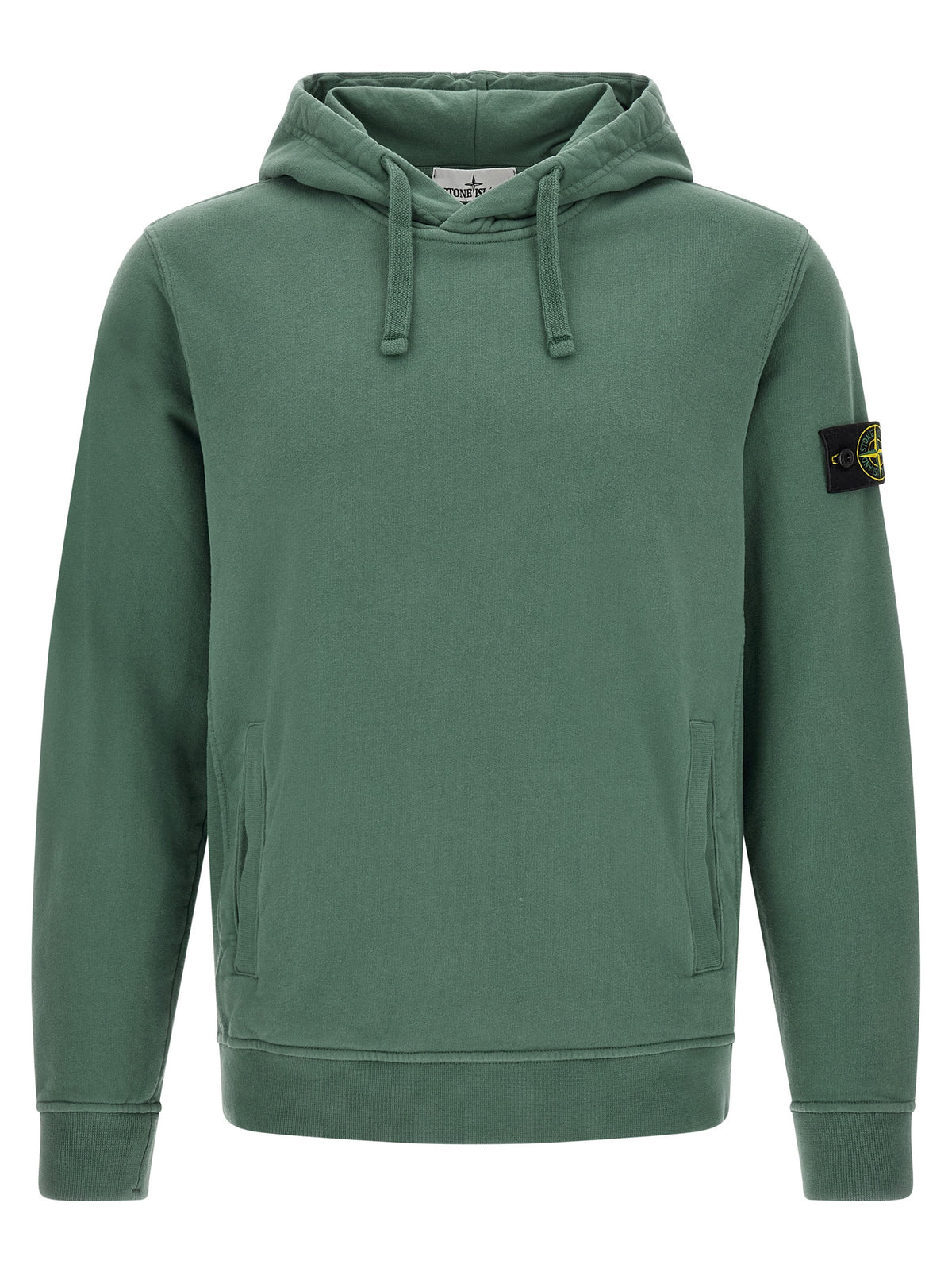 Stone Island Bicolor Cotton Sweatshirt