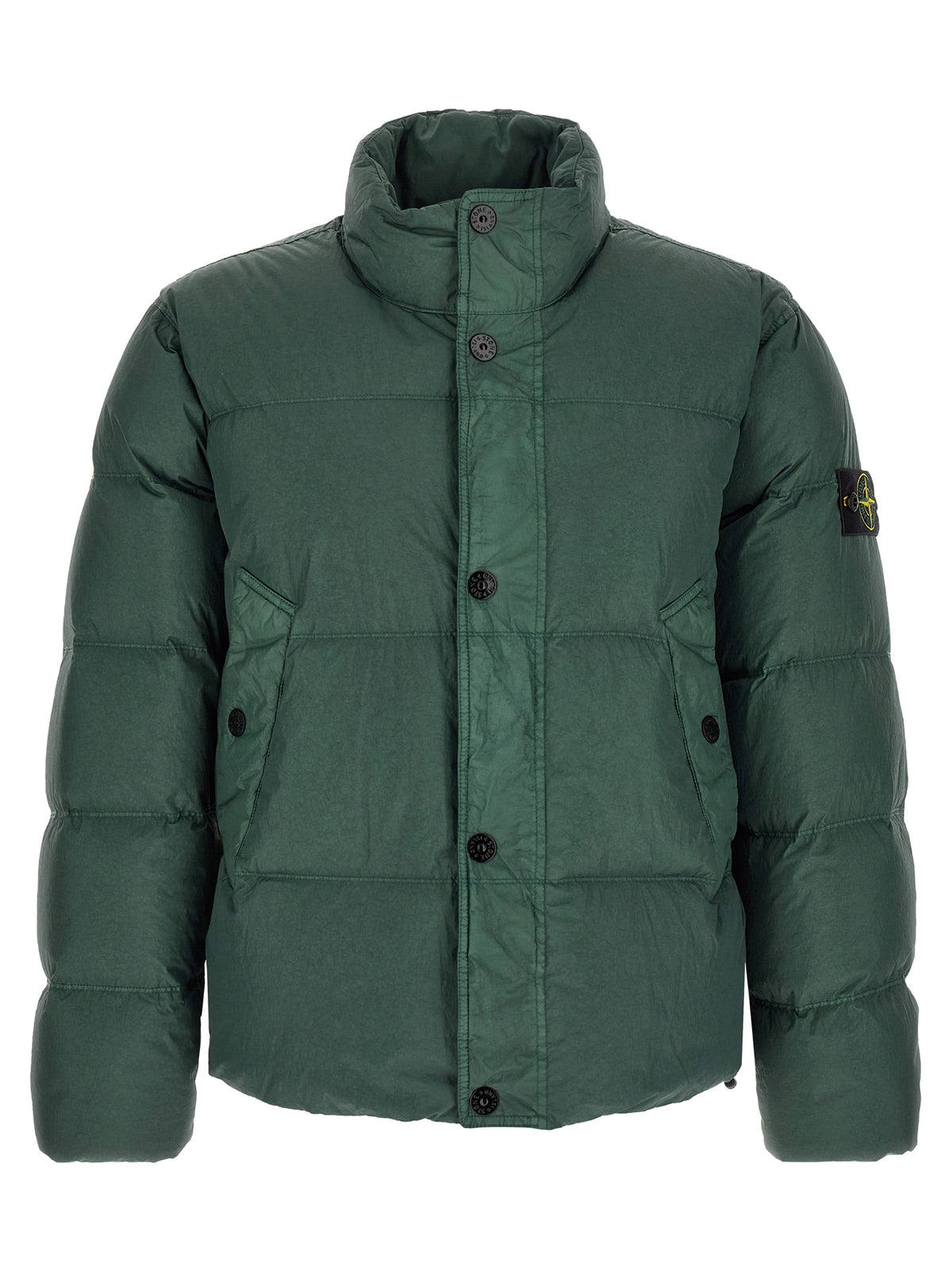 Stone Island Bicolor Polyamide Full-Length Jacket