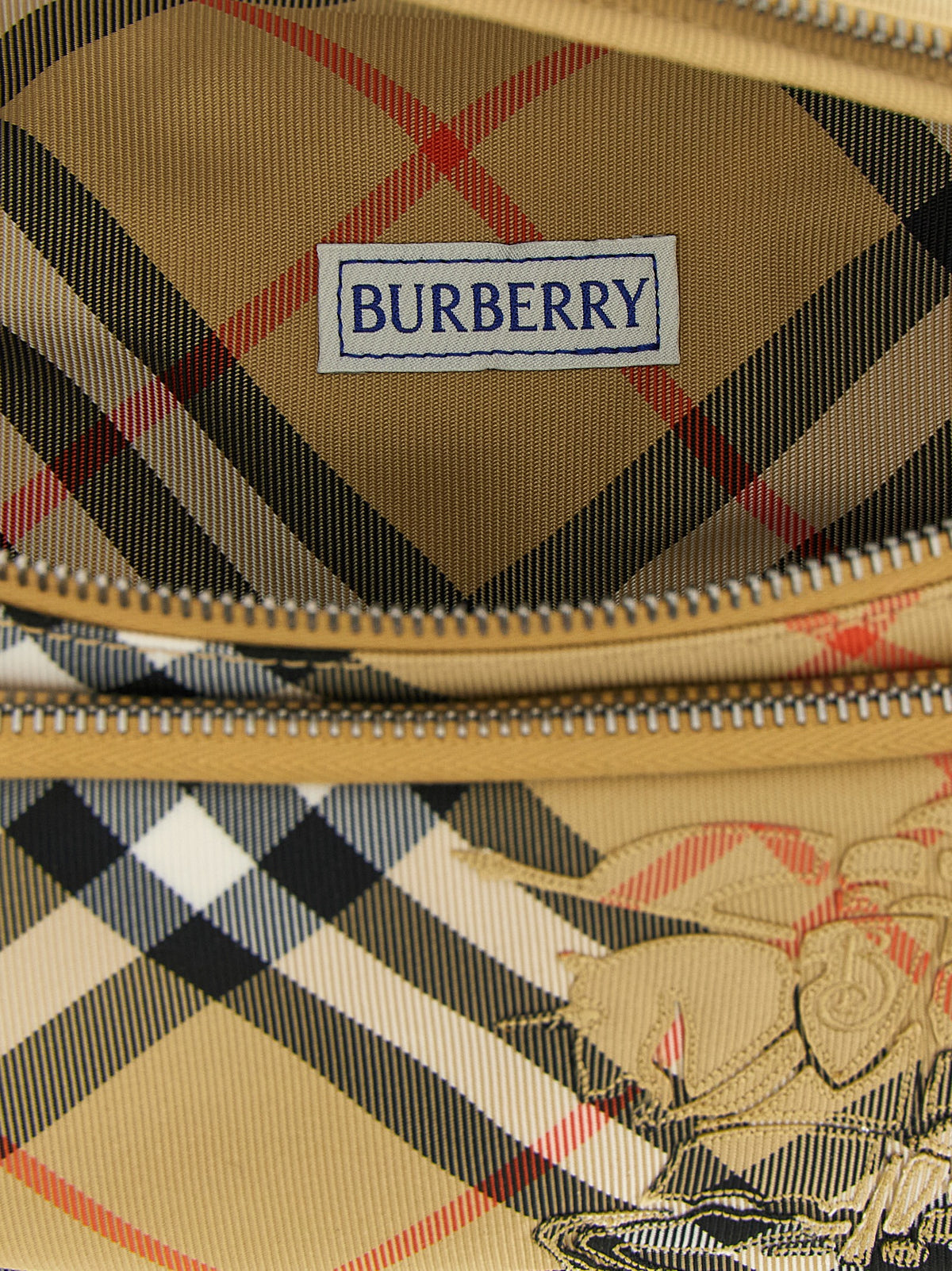 Burberry Beige Polyester Crossbody Bag