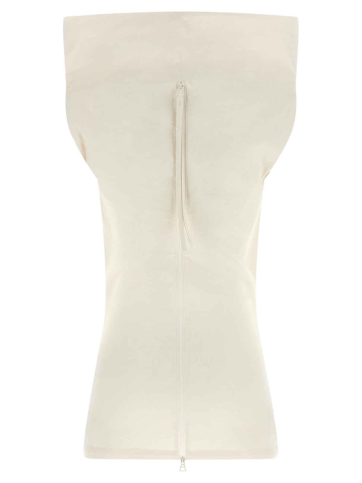 Issey Miyake White Paper Blouse