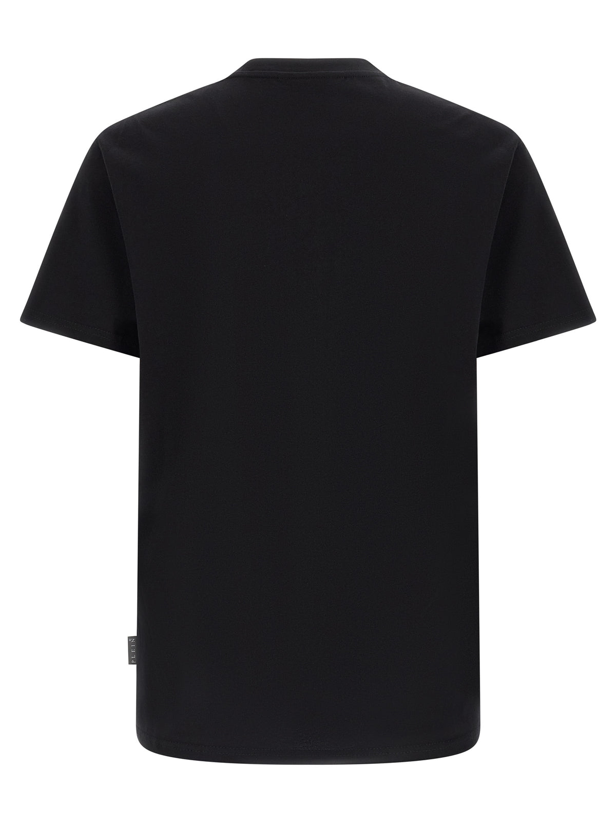 Philipp Plein Black Cotton T-Shirt