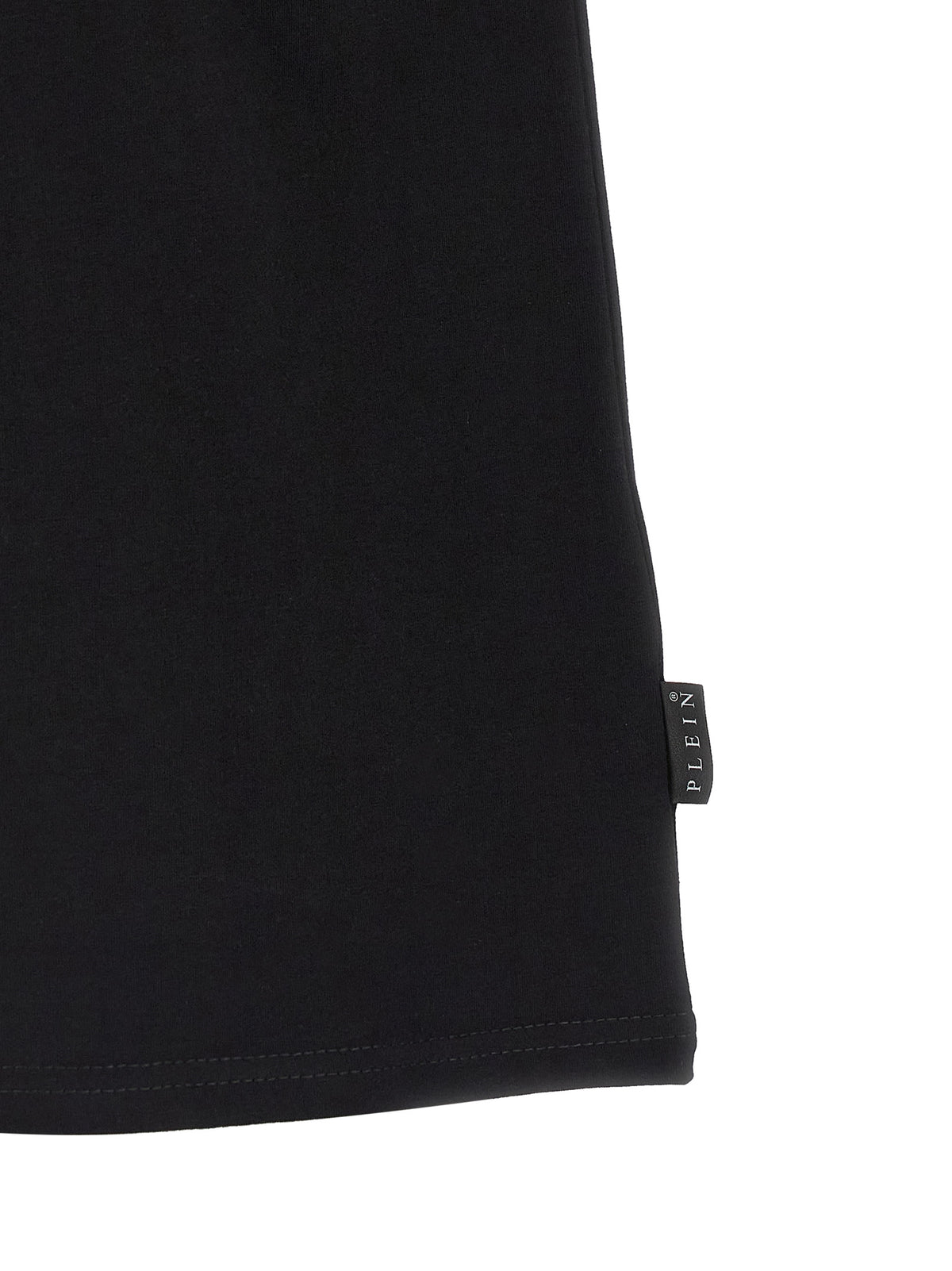 Philipp Plein Black Cotton T-Shirt