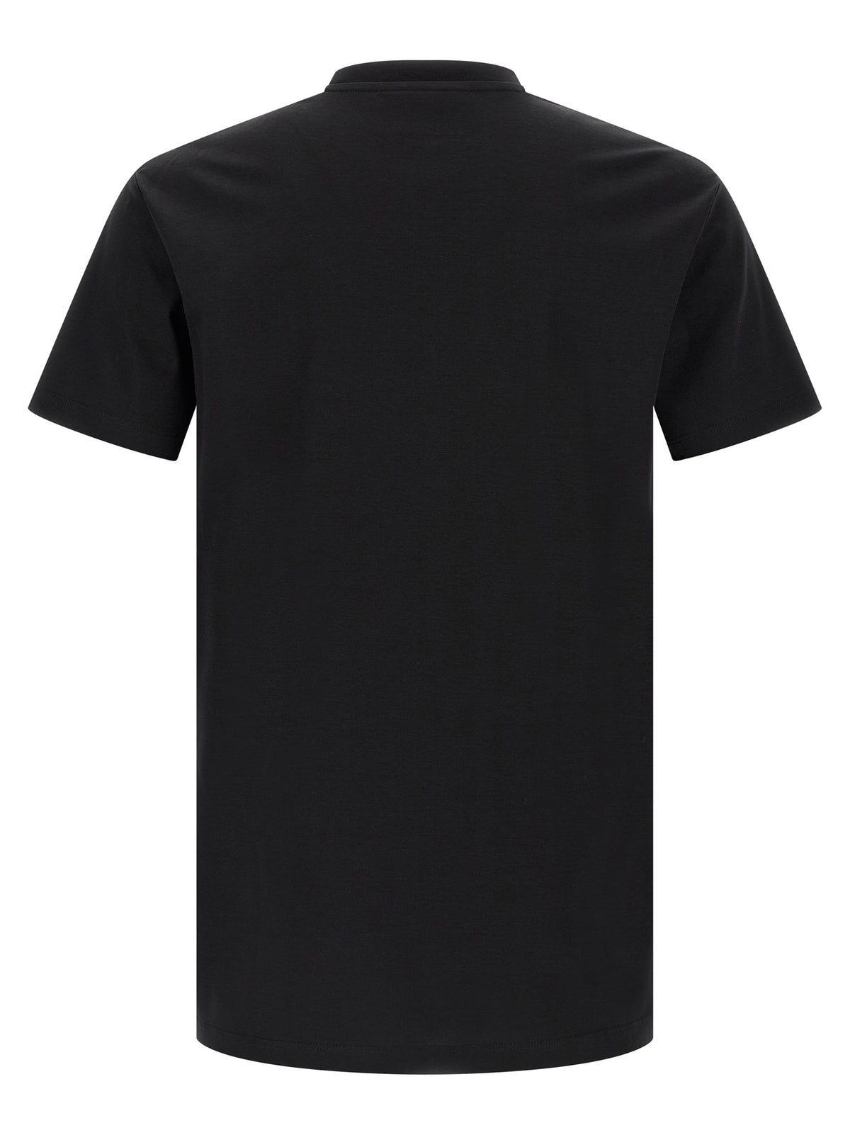 Philipp Plein Black Cotton T-Shirt