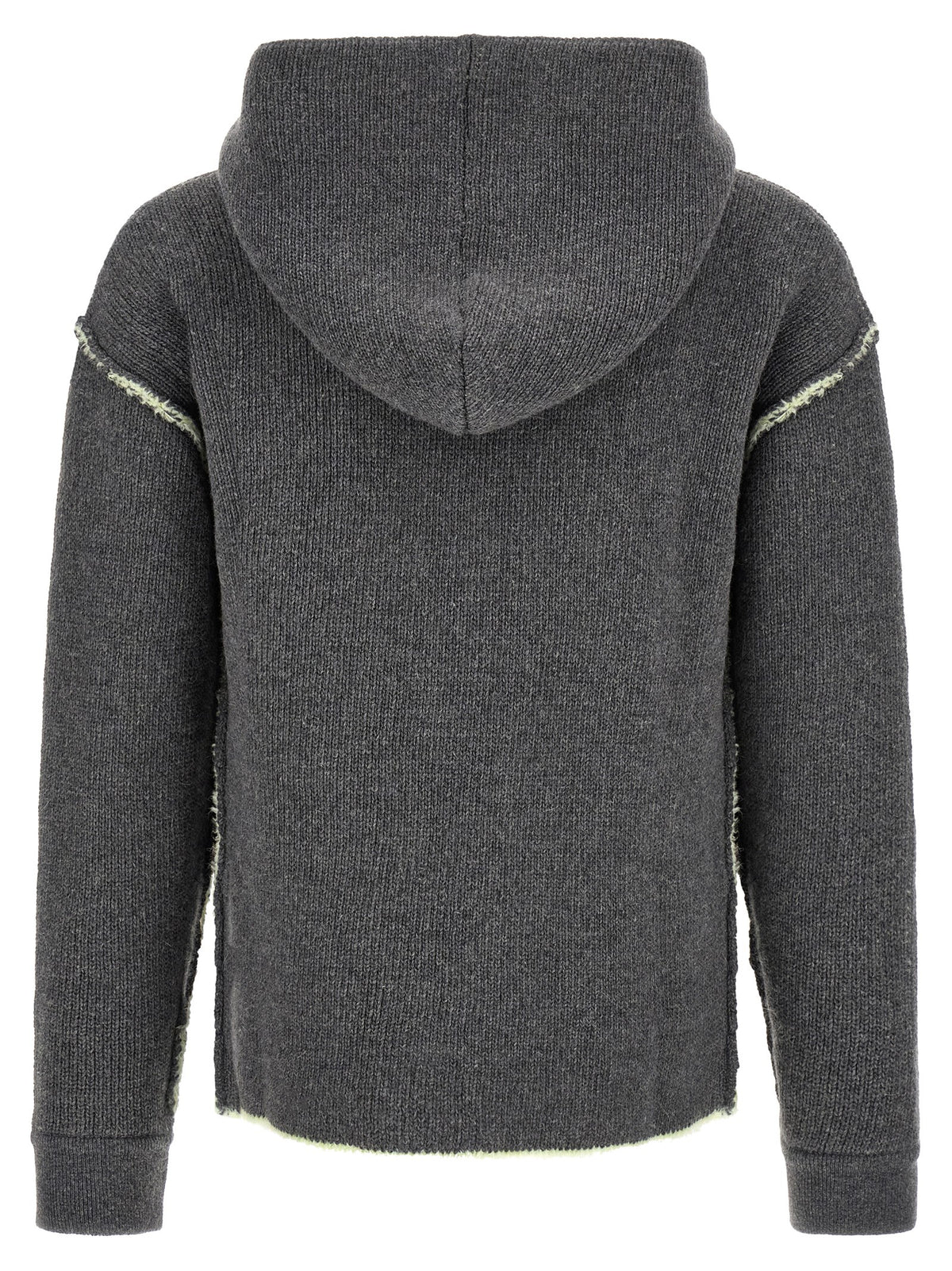 Diesel Gray Wool Sweatshirt