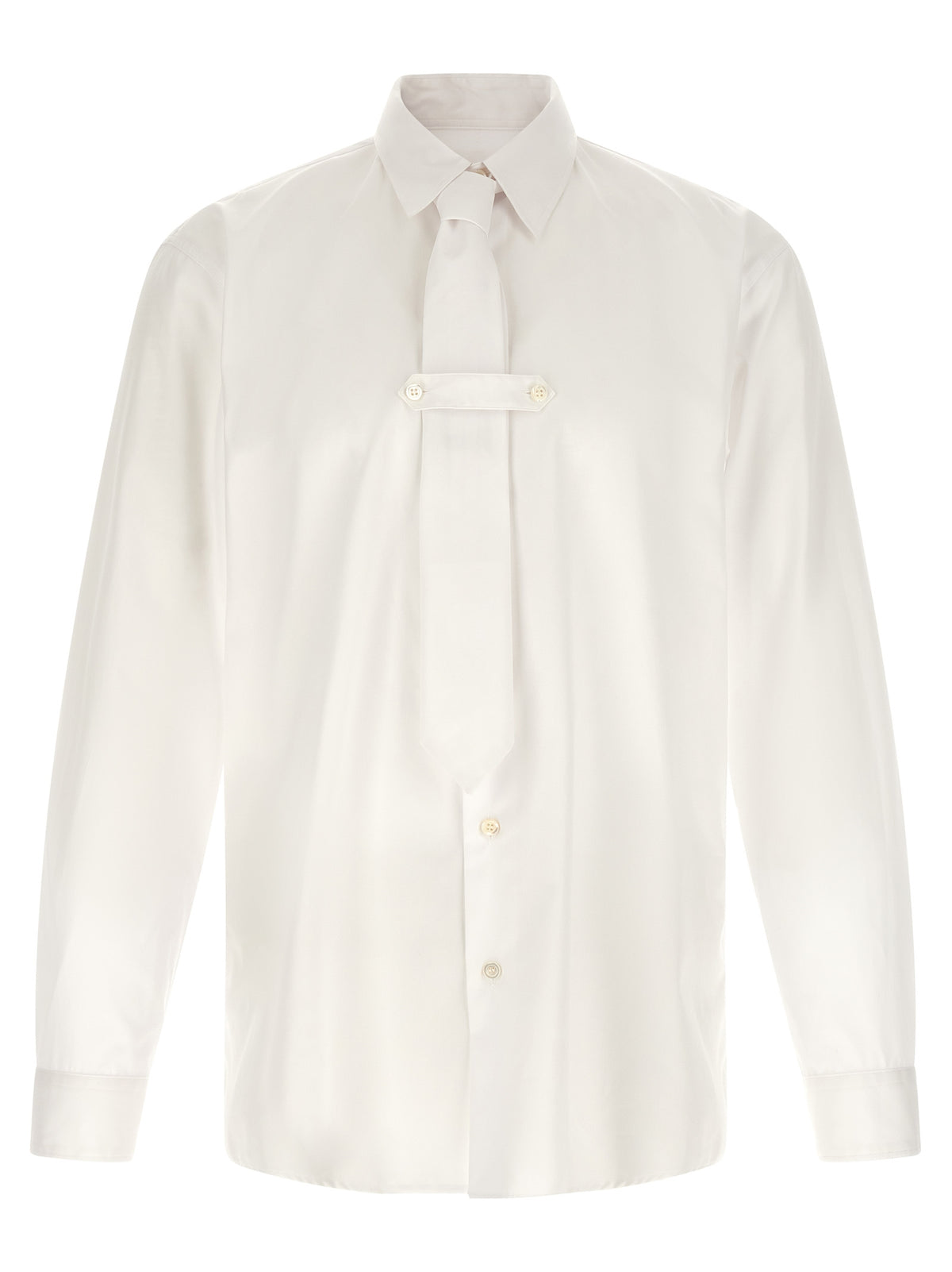 Dries Van Noten White Cotton Blouse