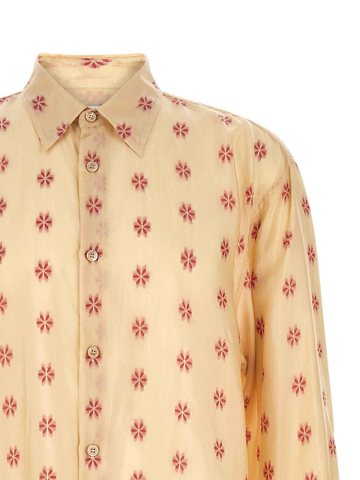 Dries Van Noten Multicolor Copper Blouse