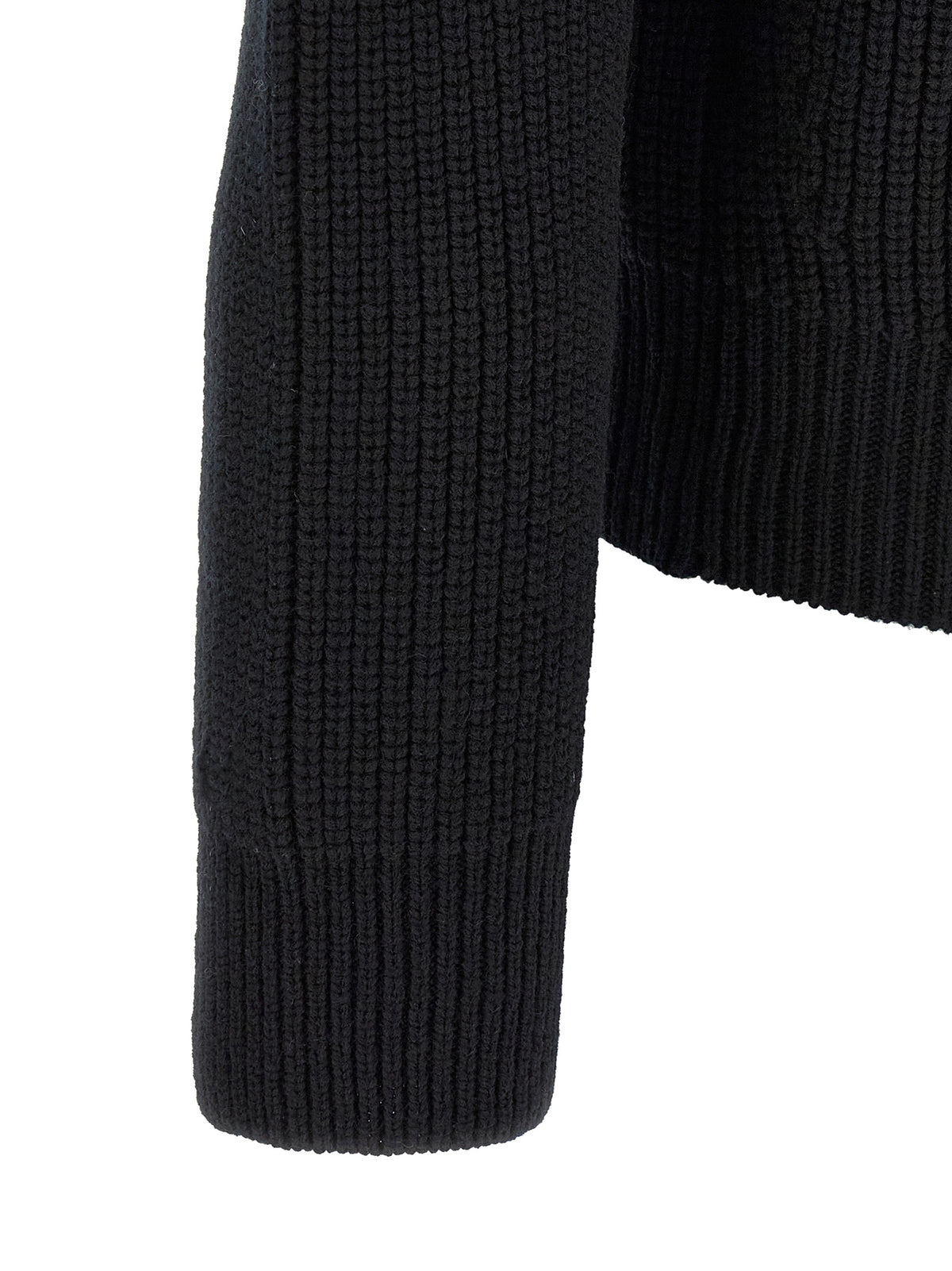 Dries Van Noten Blue Wool Cardigan