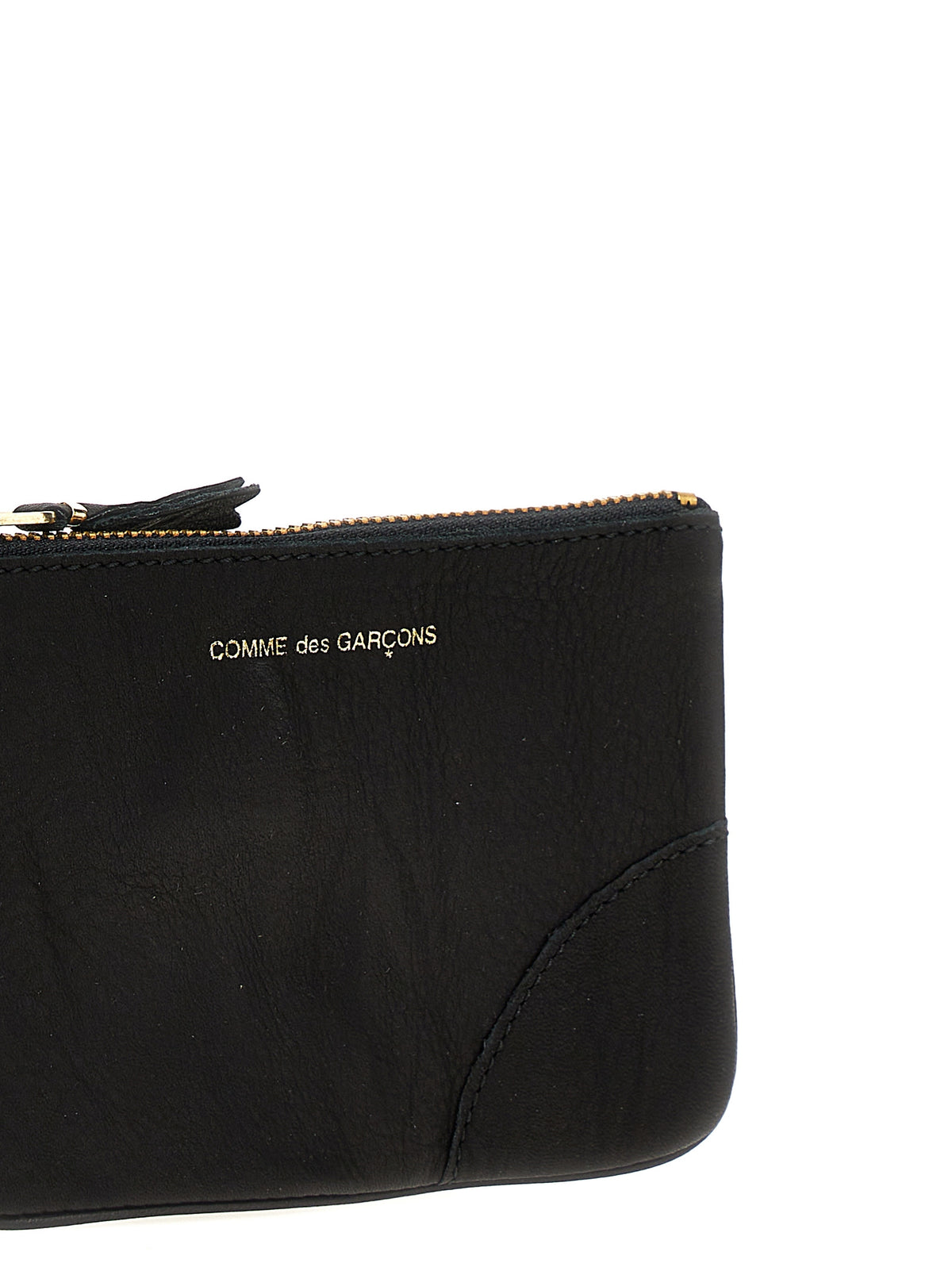 Comme Des Garçons Black Calfskin Cardholder