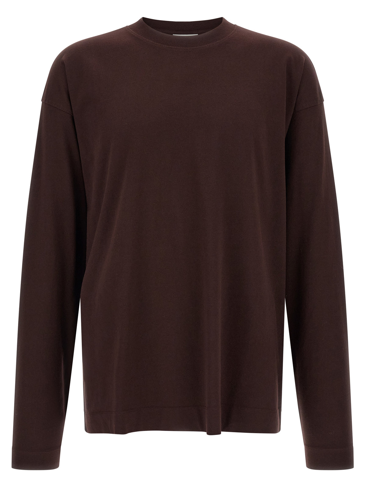 Dries Van Noten Bordeaux Cotton T-Shirt