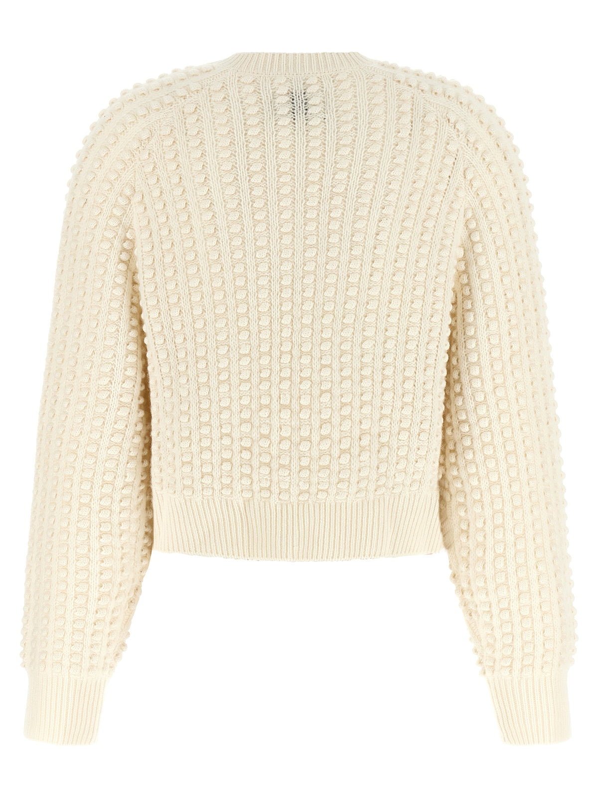 Loulou De Saison White Cashmere Cardigan