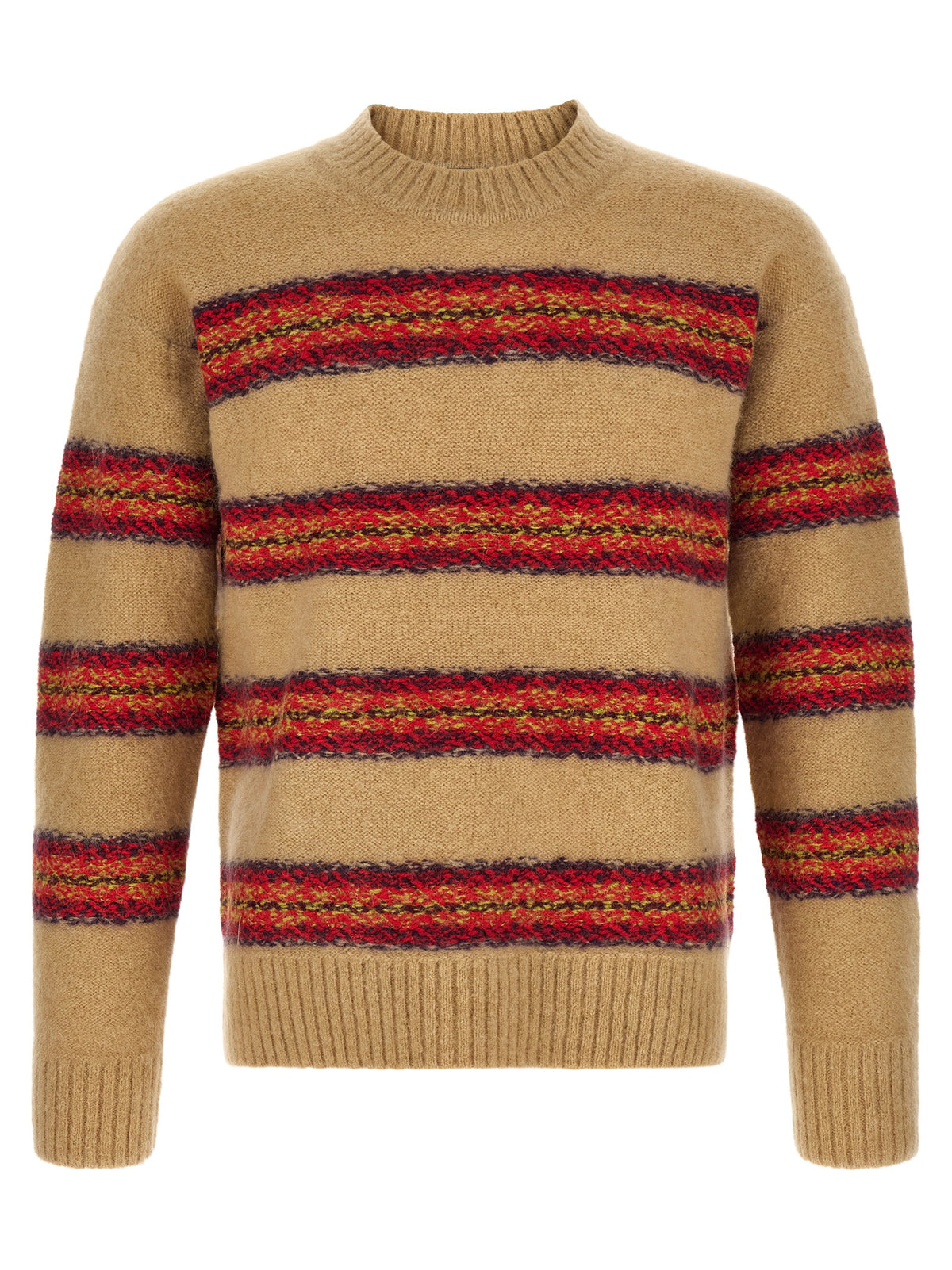 Dries Van Noten Beige Wool Cardigan