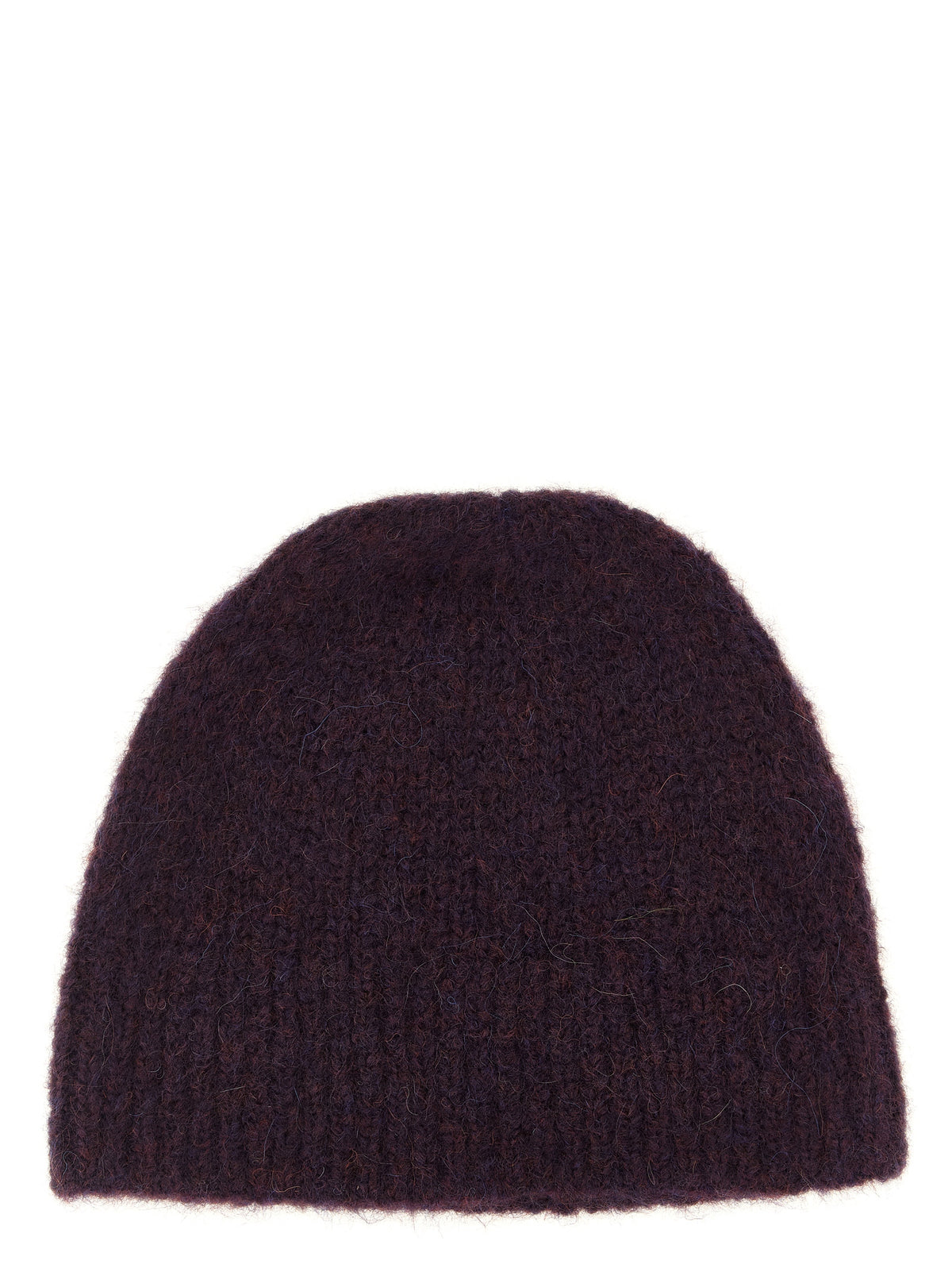 Dries Van Noten Purple Wool Beanie