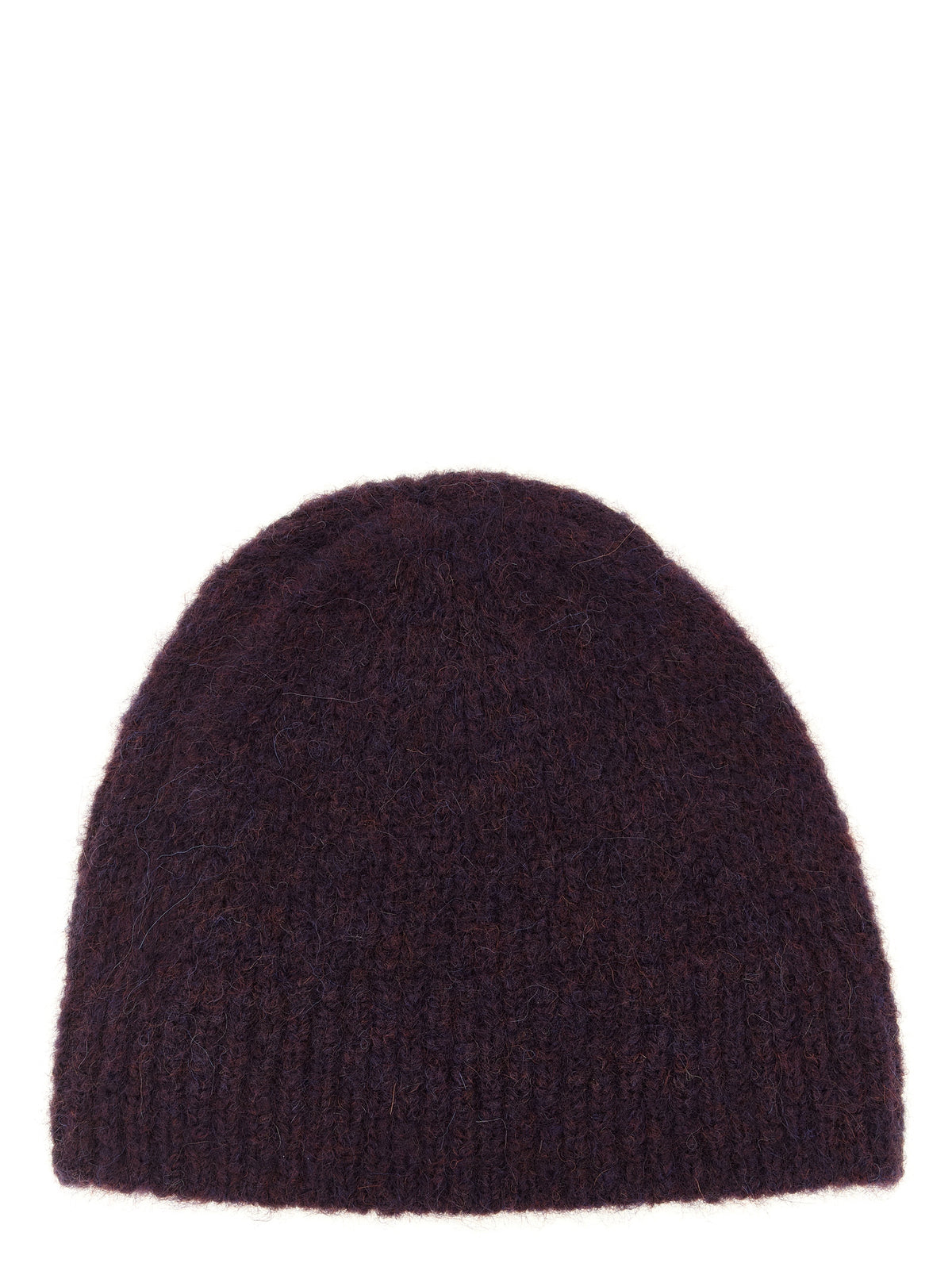 Dries Van Noten Purple Wool Beanie