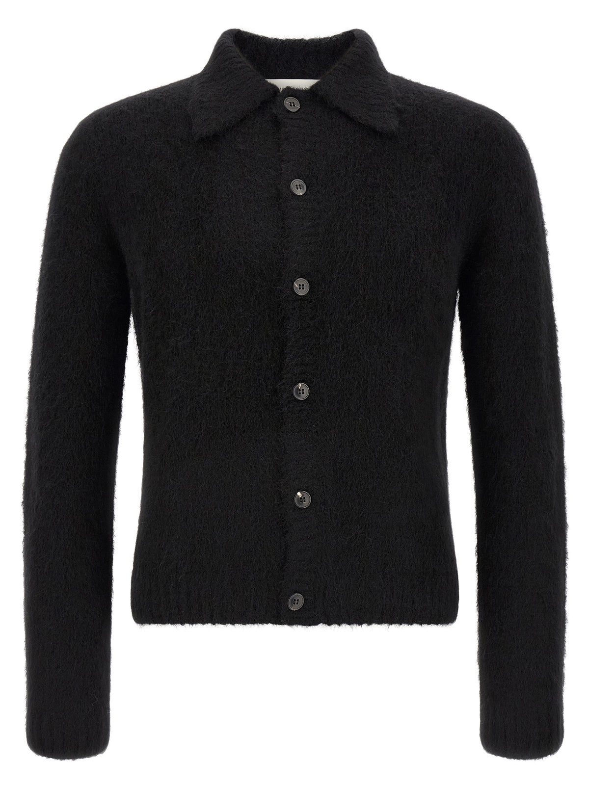 Dries Van Noten Black Wool Cardigan