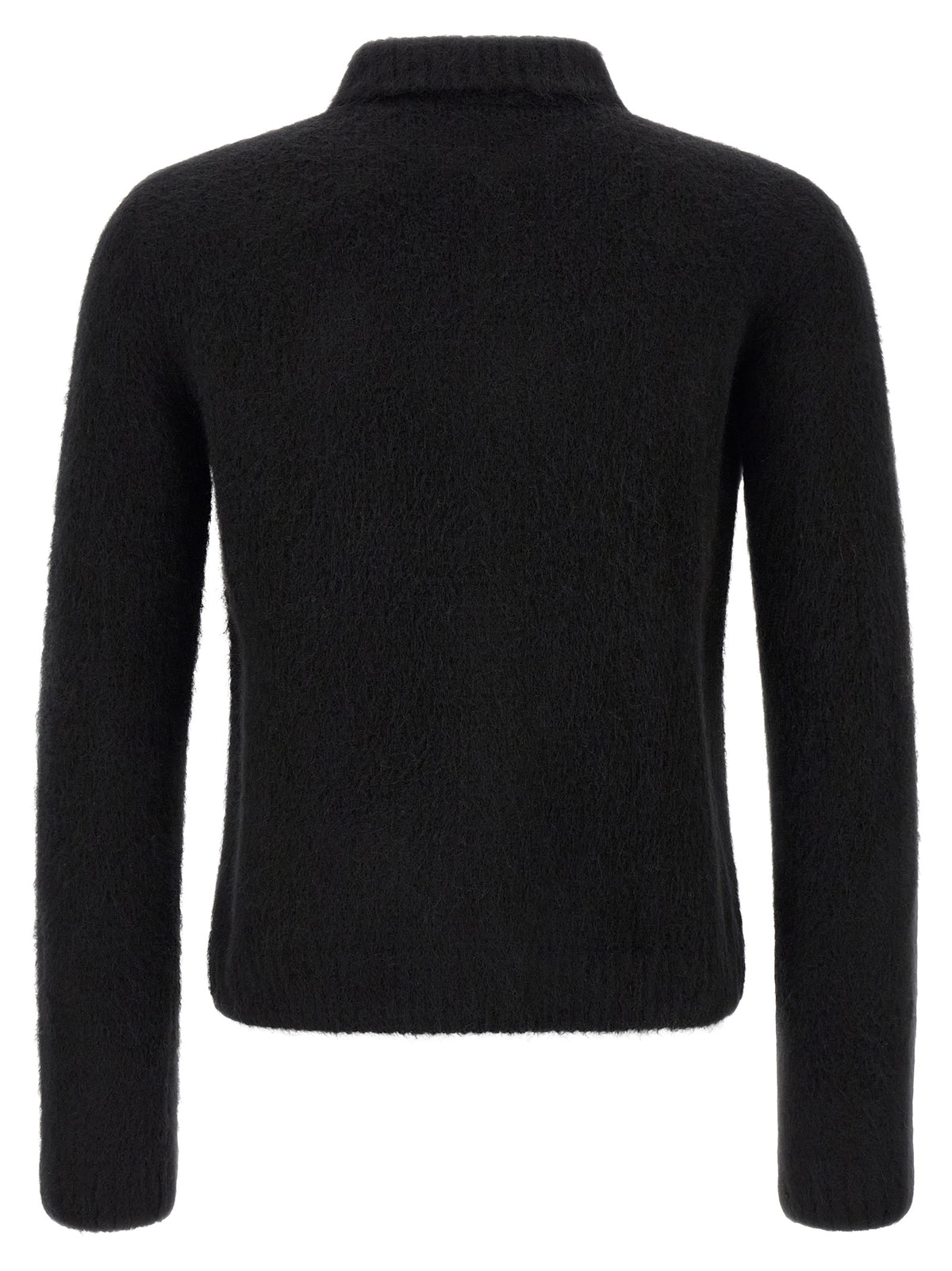 Dries Van Noten Black Wool Cardigan