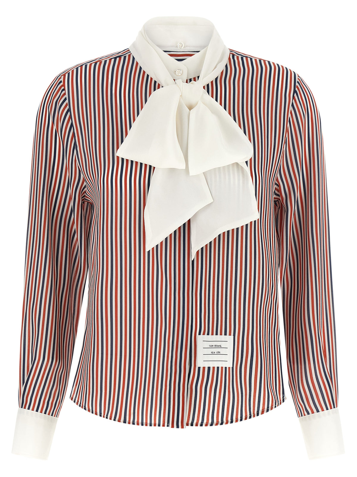 Thom Browne Multicolor Silk Blouse
