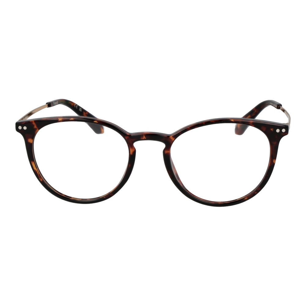 Polaroid Brown Titanium Glasses (Frames)
