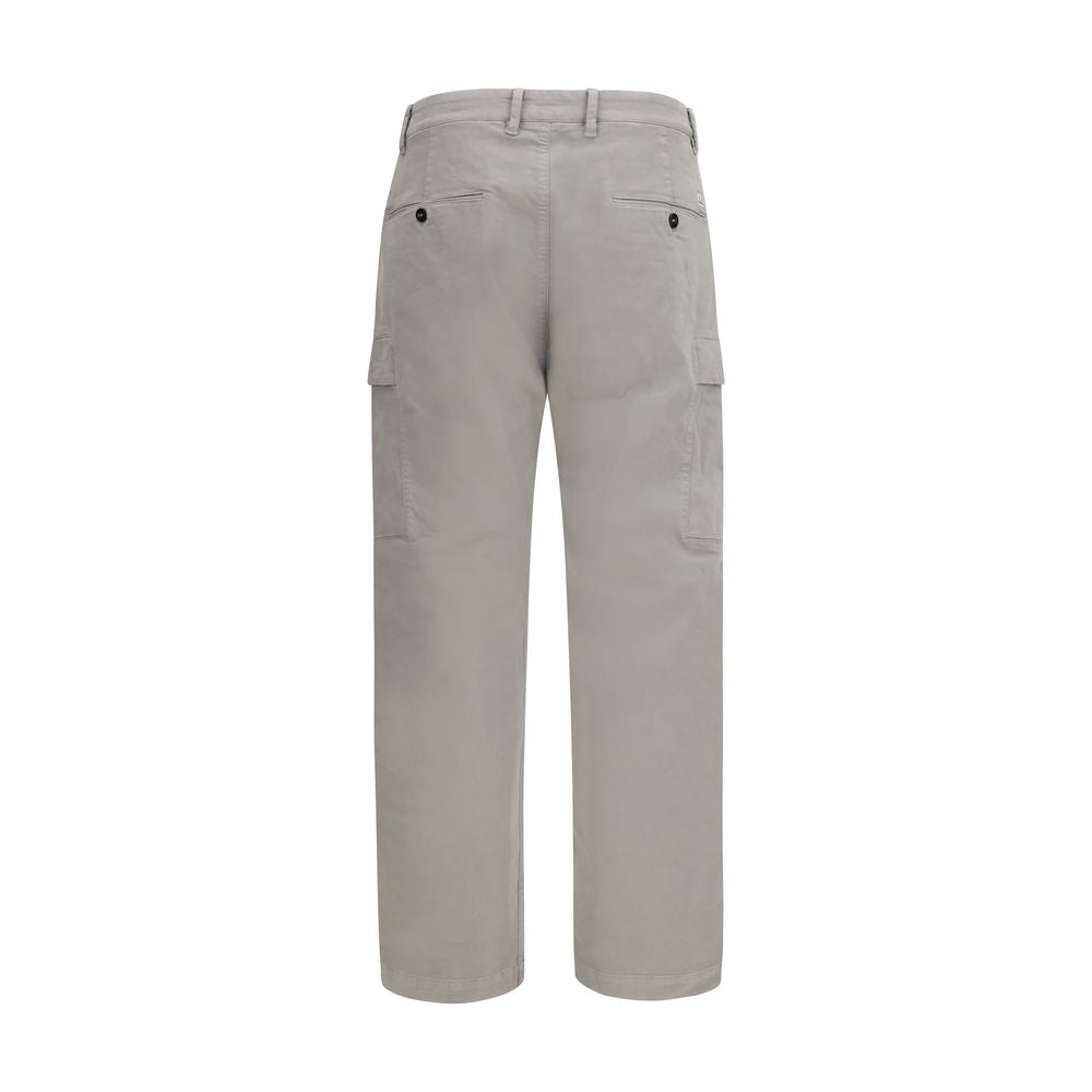C.P. Company Gray Cotton Cargo Pants