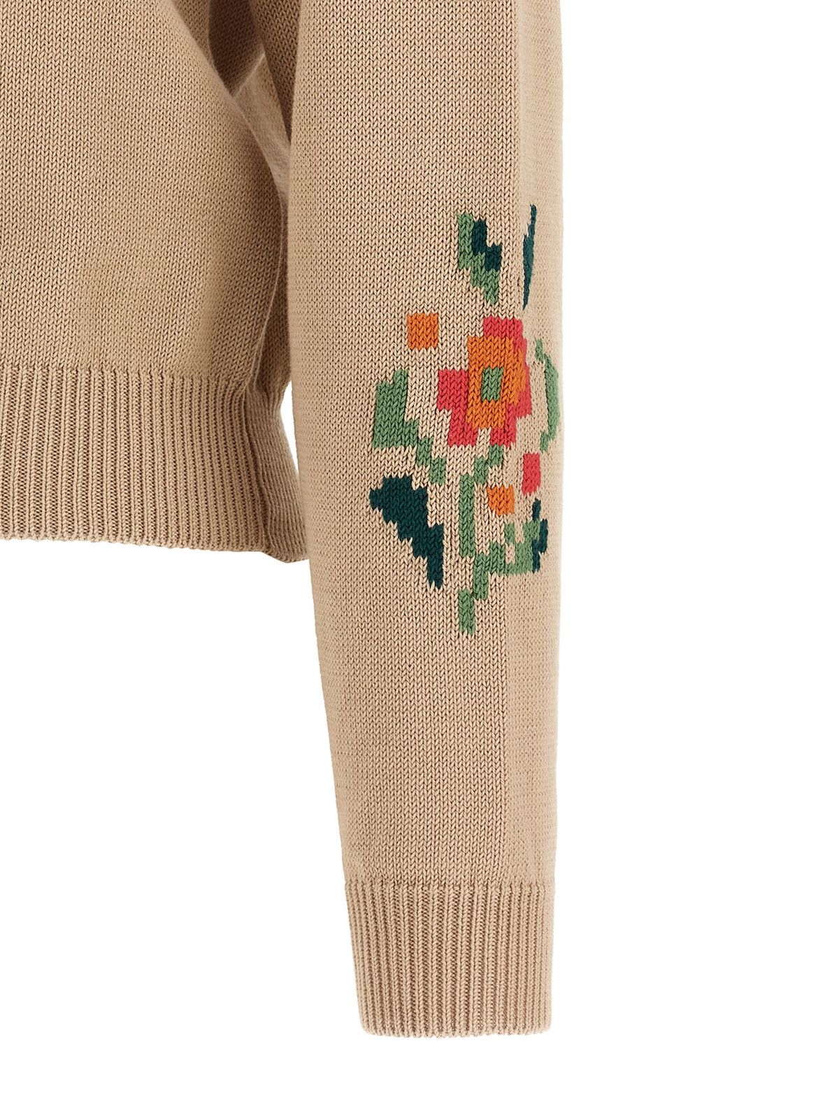 Max Mara Beige Cotton Cardigan