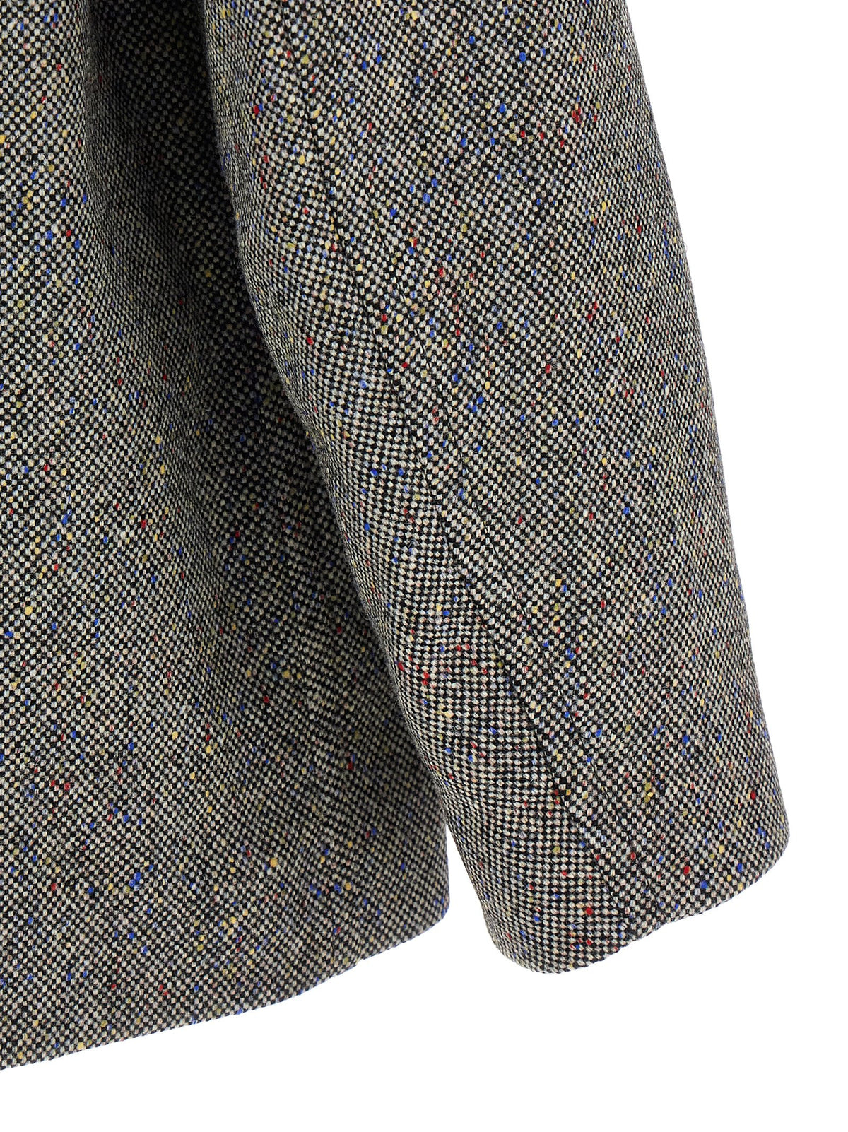 Dries Van Noten Gray Wool Coat