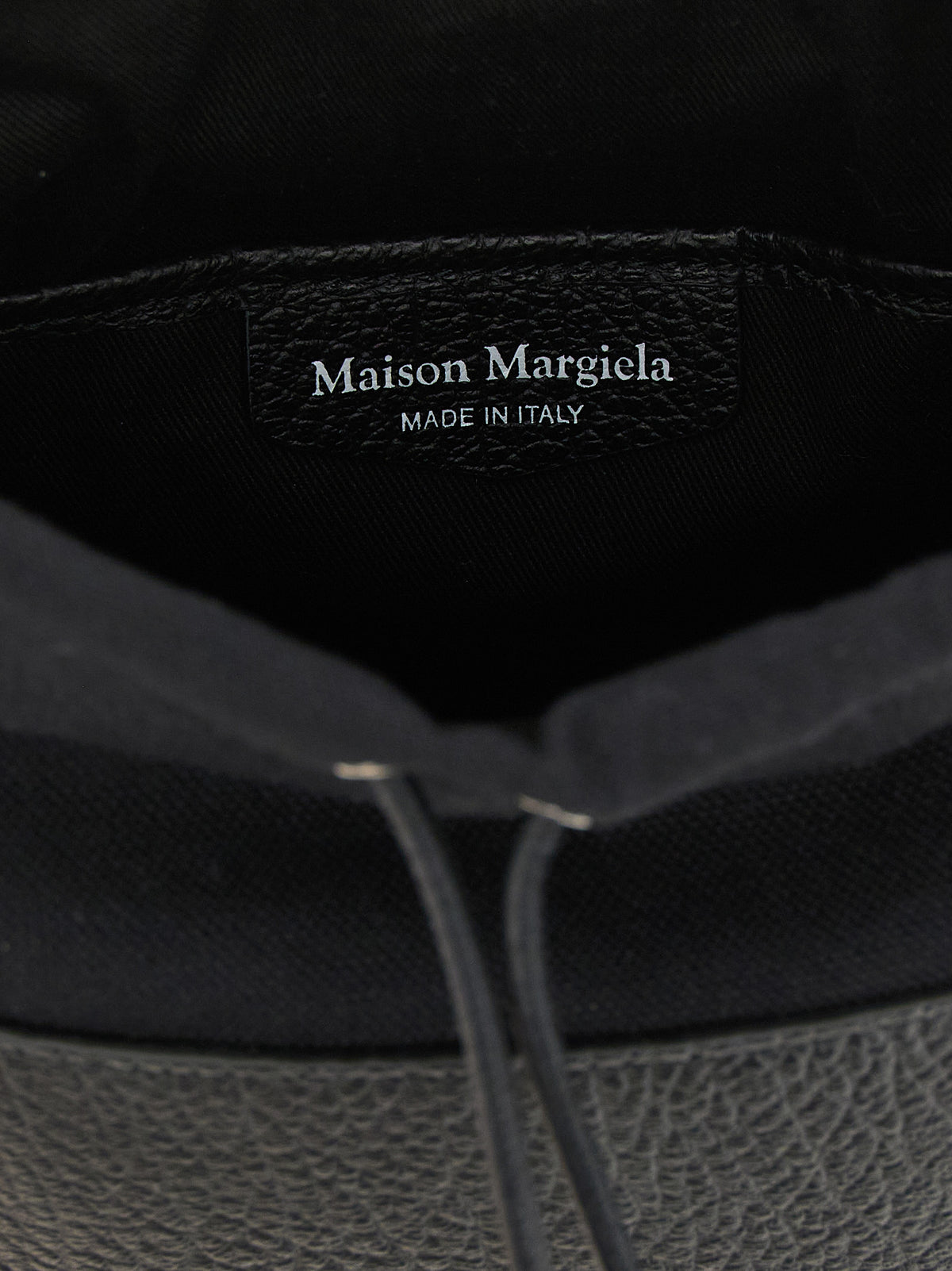 Maison Margiela Black Calfskin Shoulder Bag