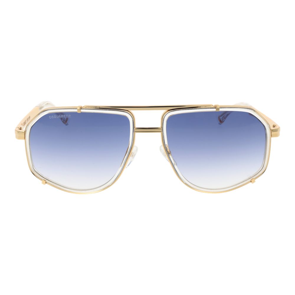 Dsquared² Gold Metal Sunglasses