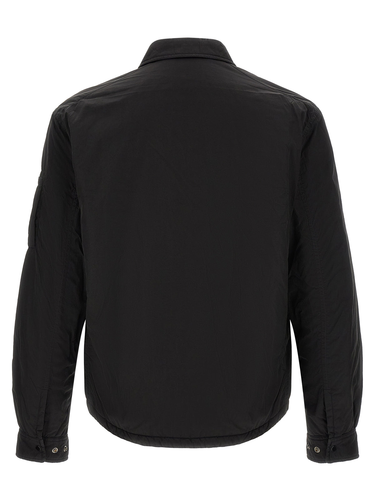C.P. Company Black Polyamide Full-Length Jacket