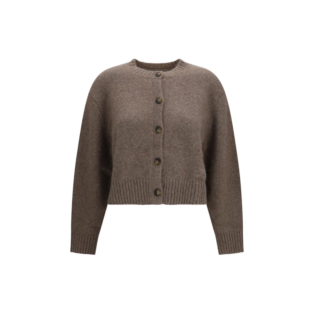Loulou De Saison Brown Wool Oves Aries Cardigan