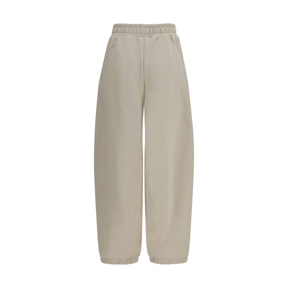 New Balance Beige Cotton Joggers (Workout Pants)