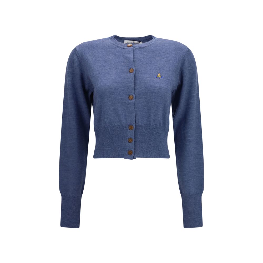 Vivienne Westwood Blue Silk Cardigan