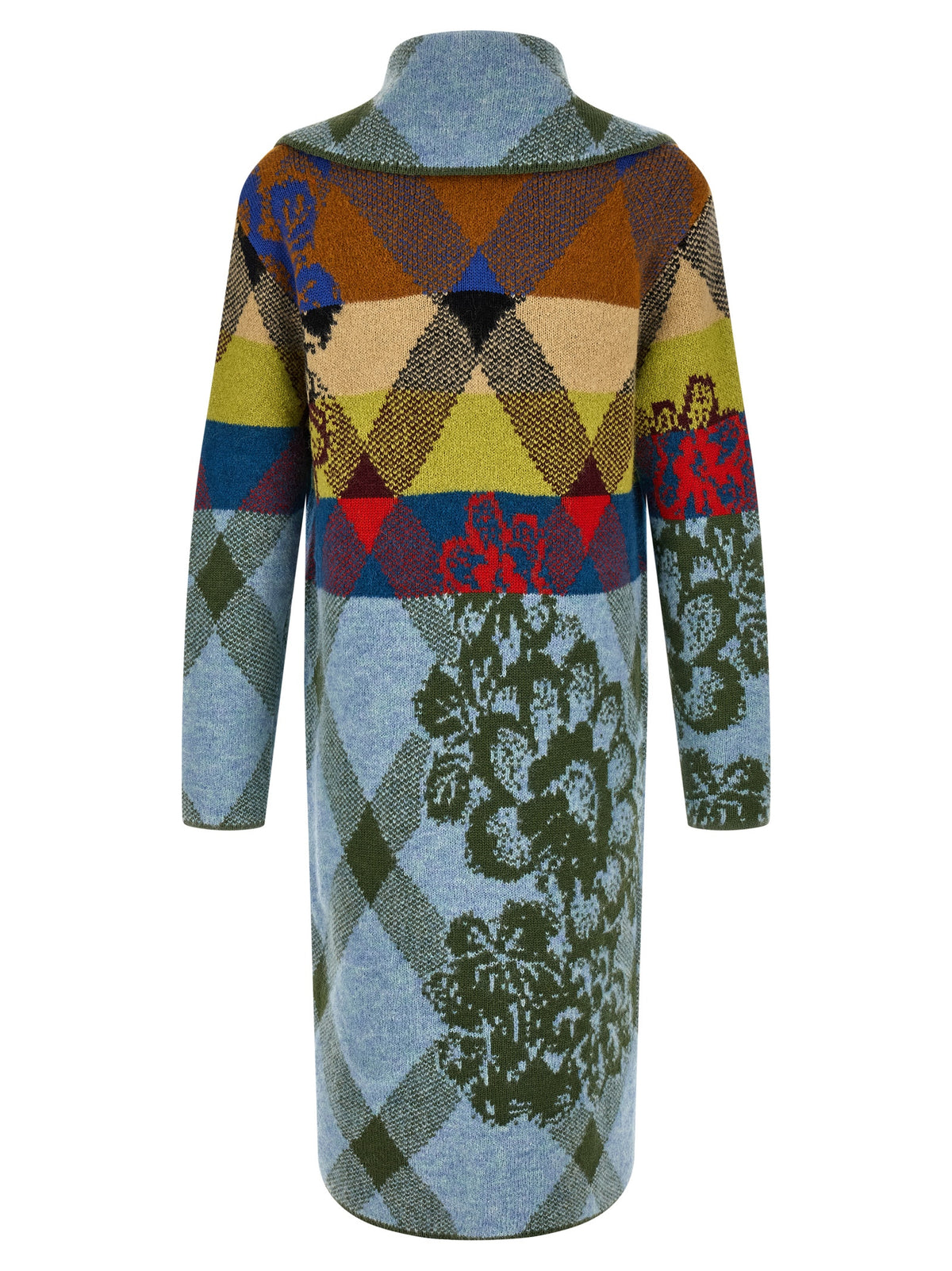 Dries Van Noten Multicolor Wool Cardigan
