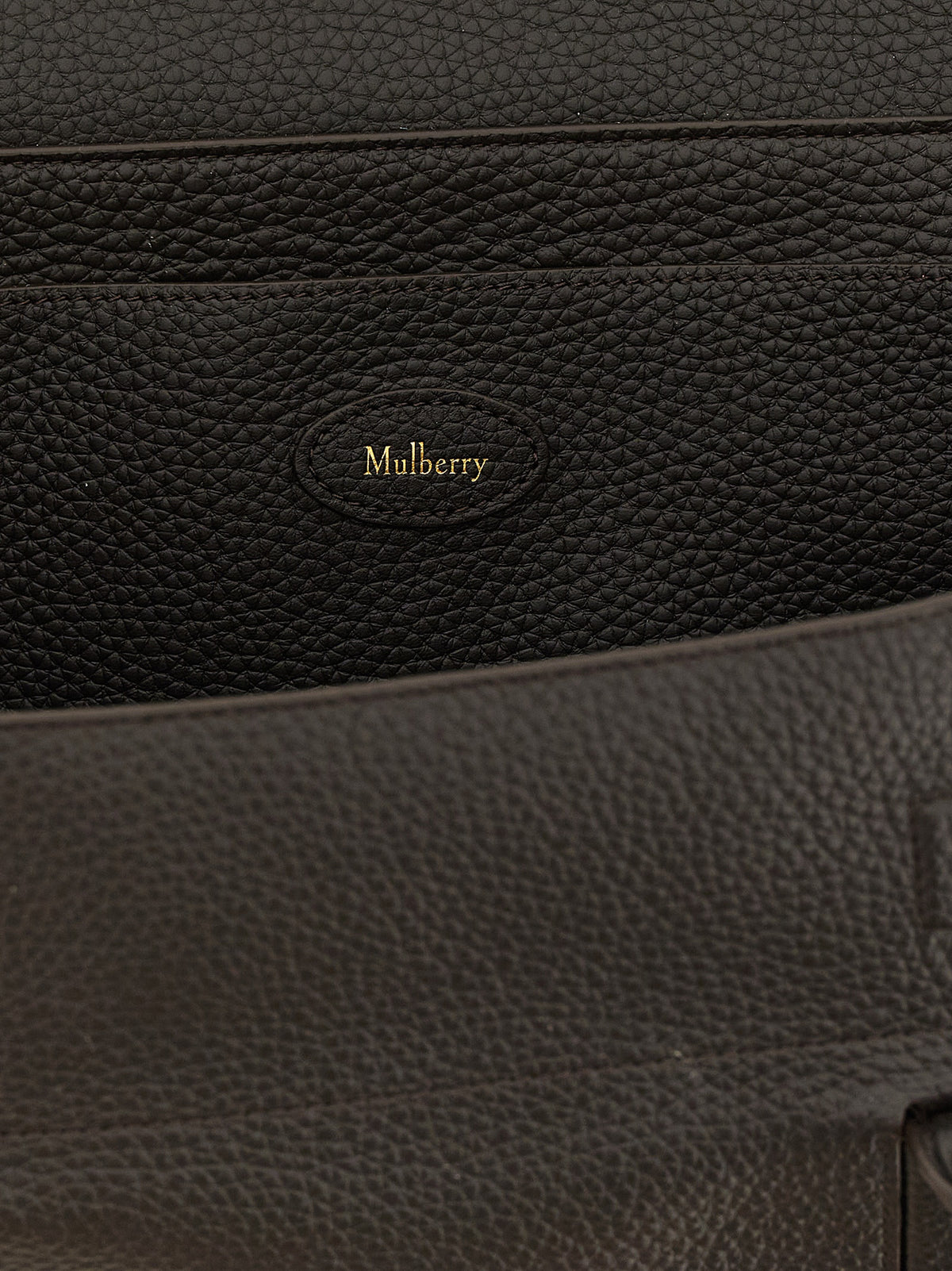 Mulberry Black Calfskin Shoulder Bag