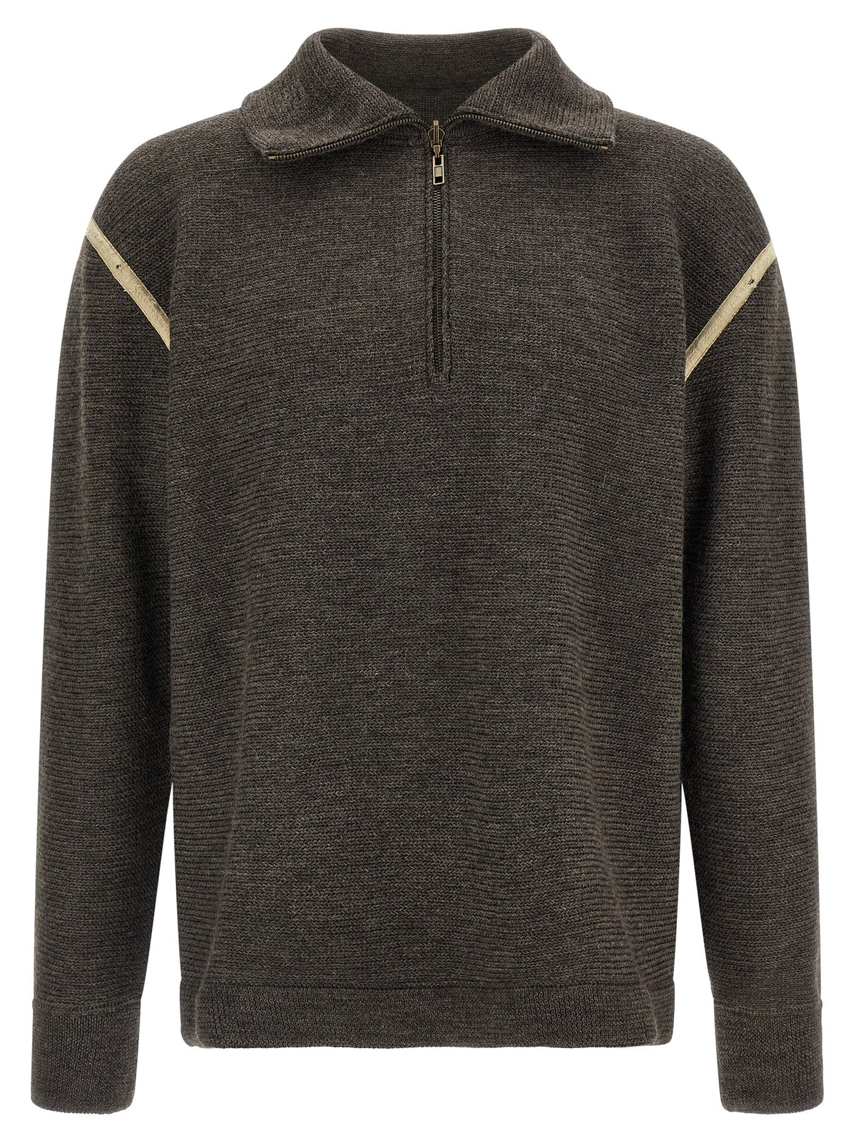 Maison Margiela Gray Wool Cardigan