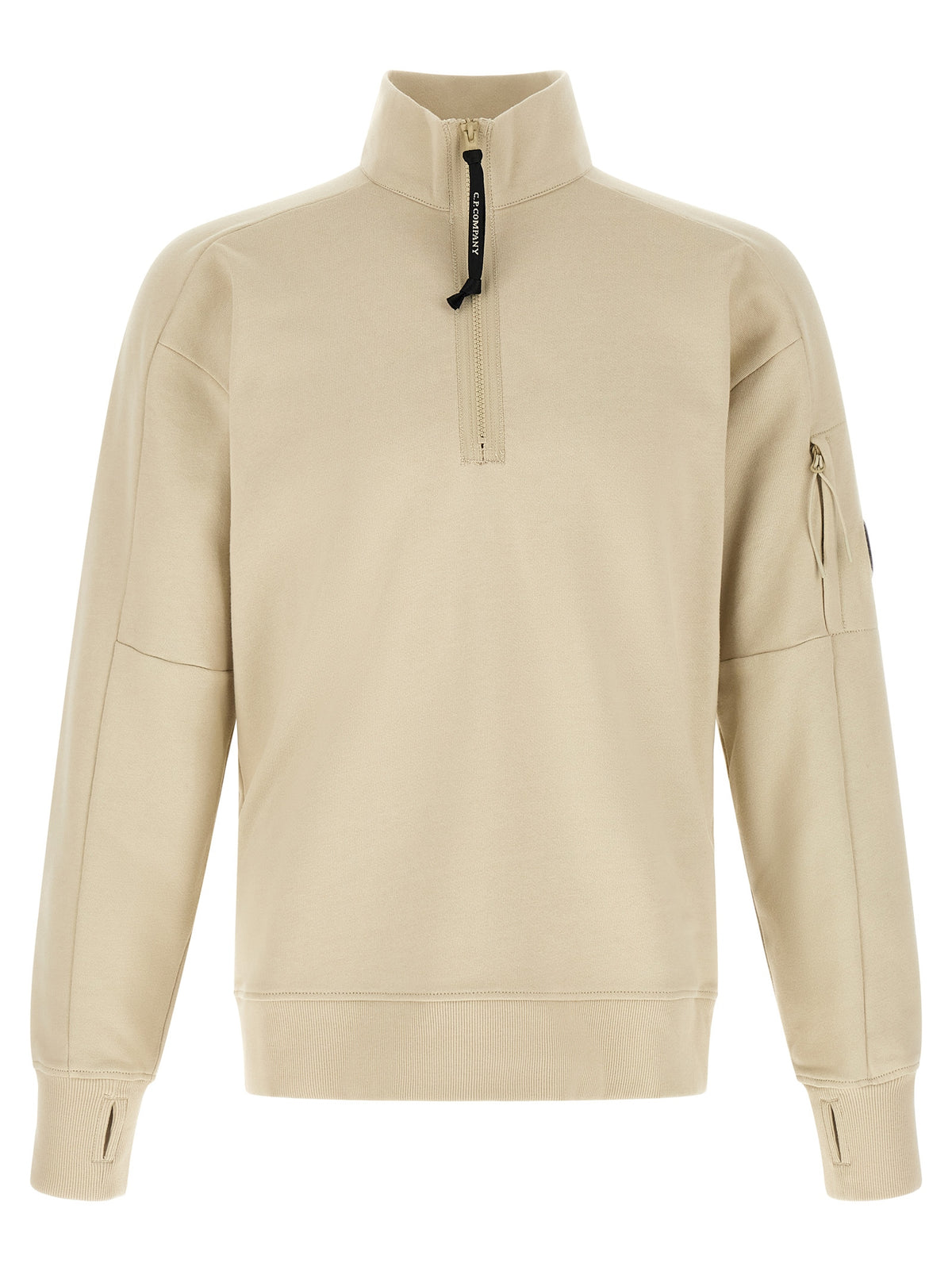 C.P. Company Beige Cotton Sweatshirt