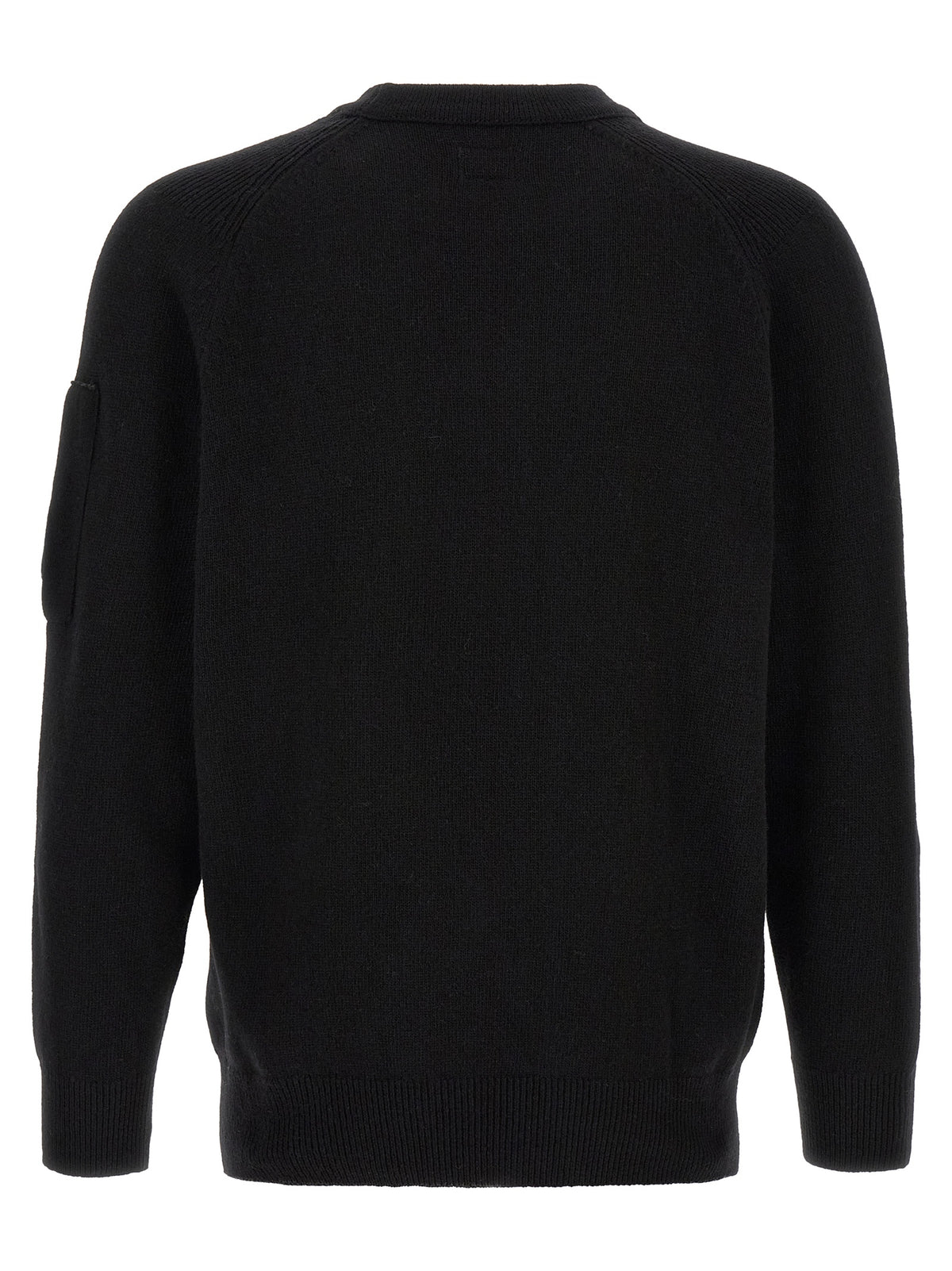 C.P. Company Black Wool Cardigan