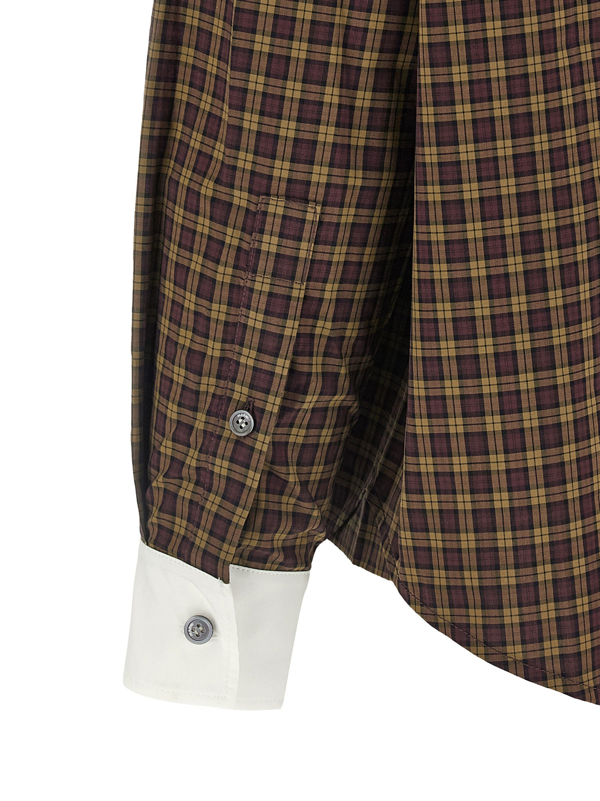 Marni Brown Cotton Blouse
