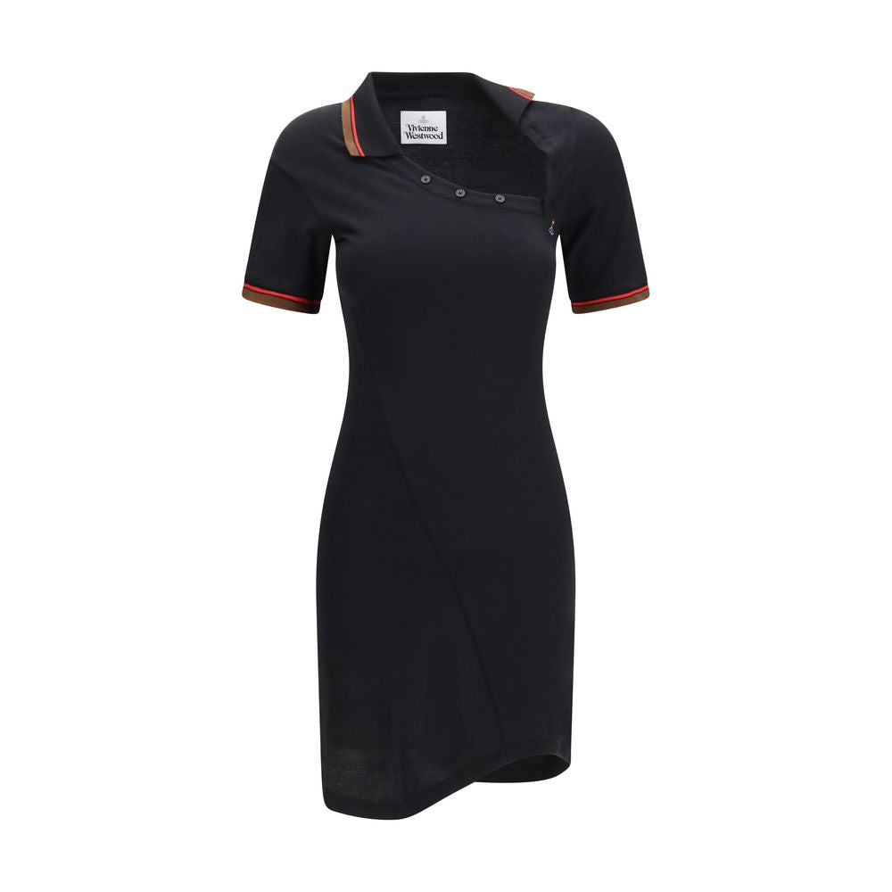 Vivienne Westwood Black Cotton Casual Dress