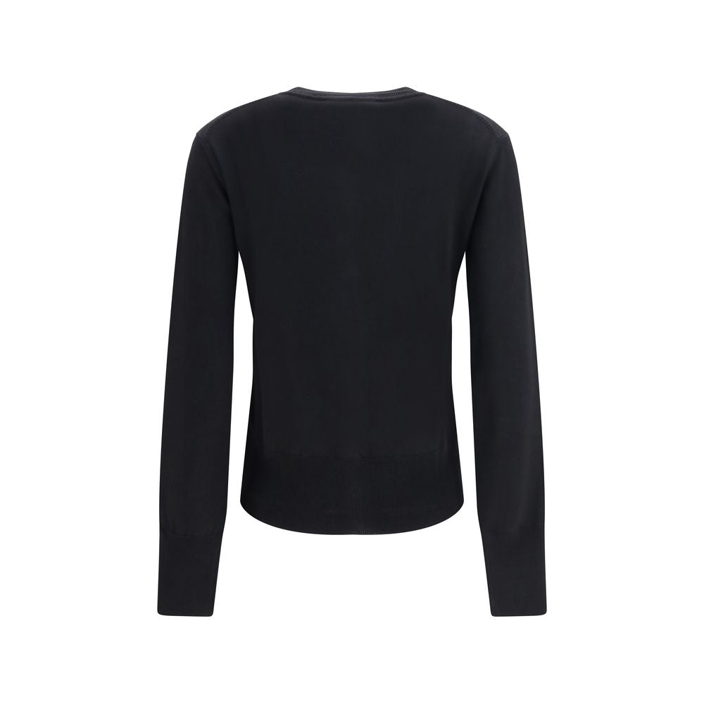 Vivienne Westwood Black Wool Oves Aries Cardigan