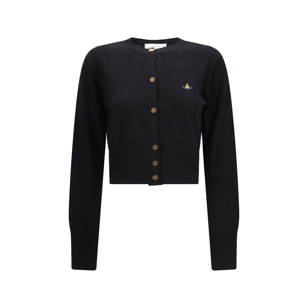 Vivienne Westwood Black Silk Cardigan